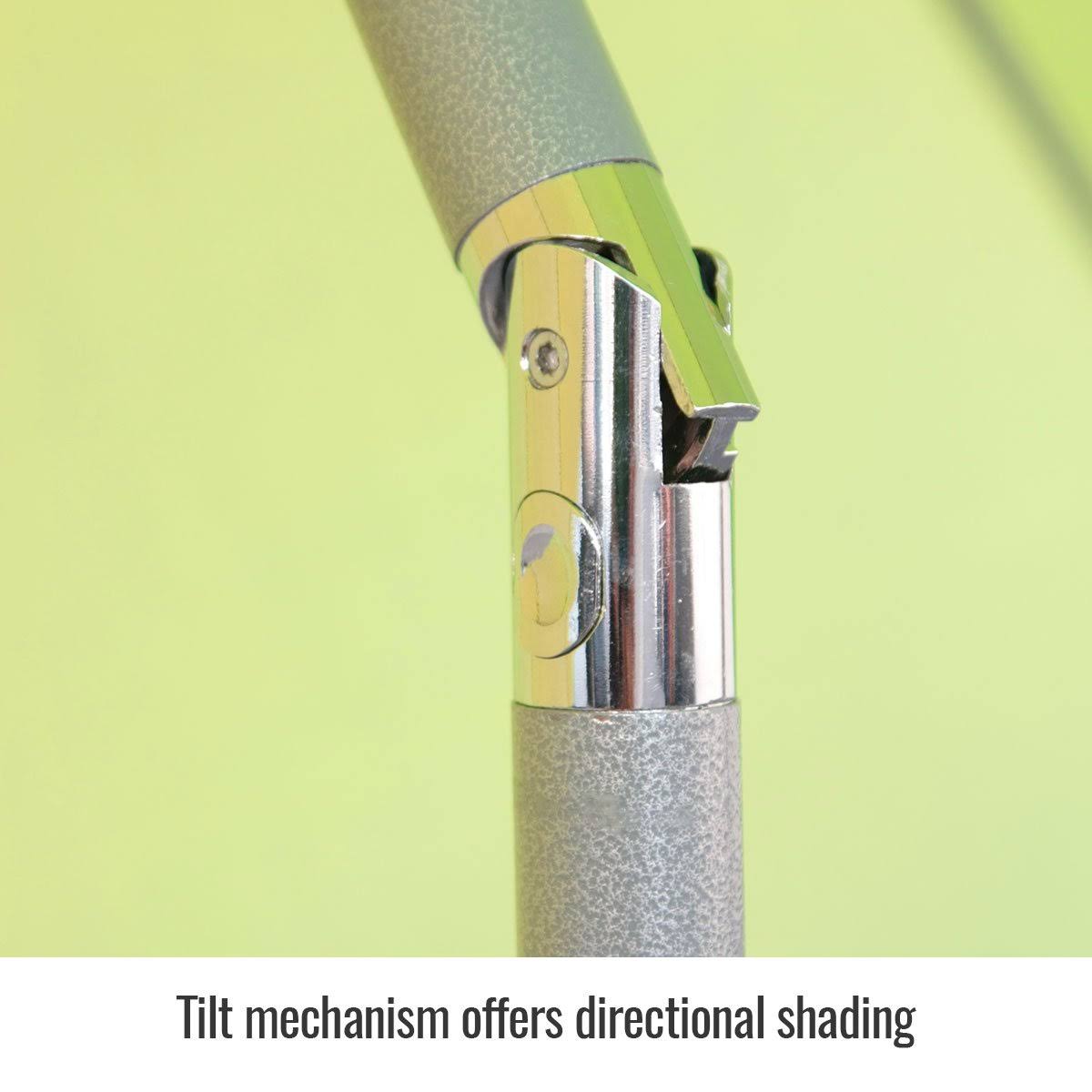 Black Stallion UB200 Core Flame-Resistant Industrial Umbrella Blue