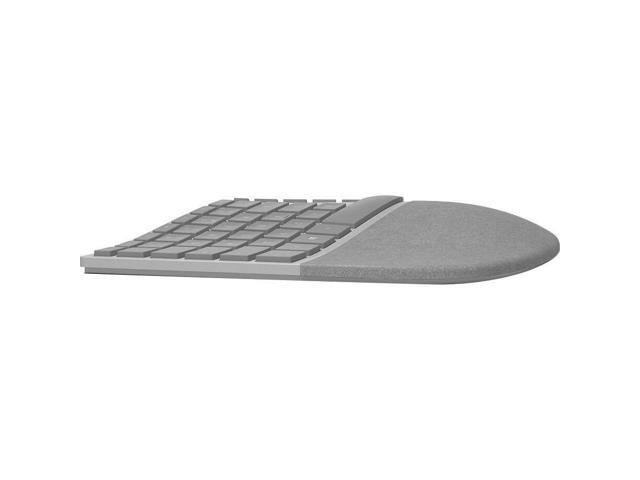 Microsoft Surface Ergonomic Keyboard Gray - Wireless - Bluetooth - QWERTY Key