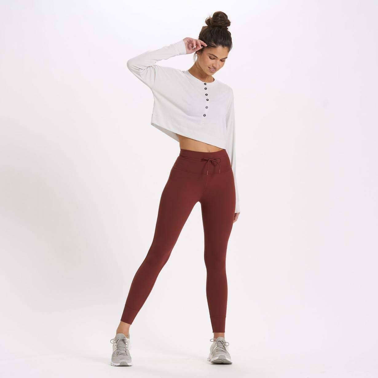 Vuori Daily Legging Women's, Smoked Plum, S