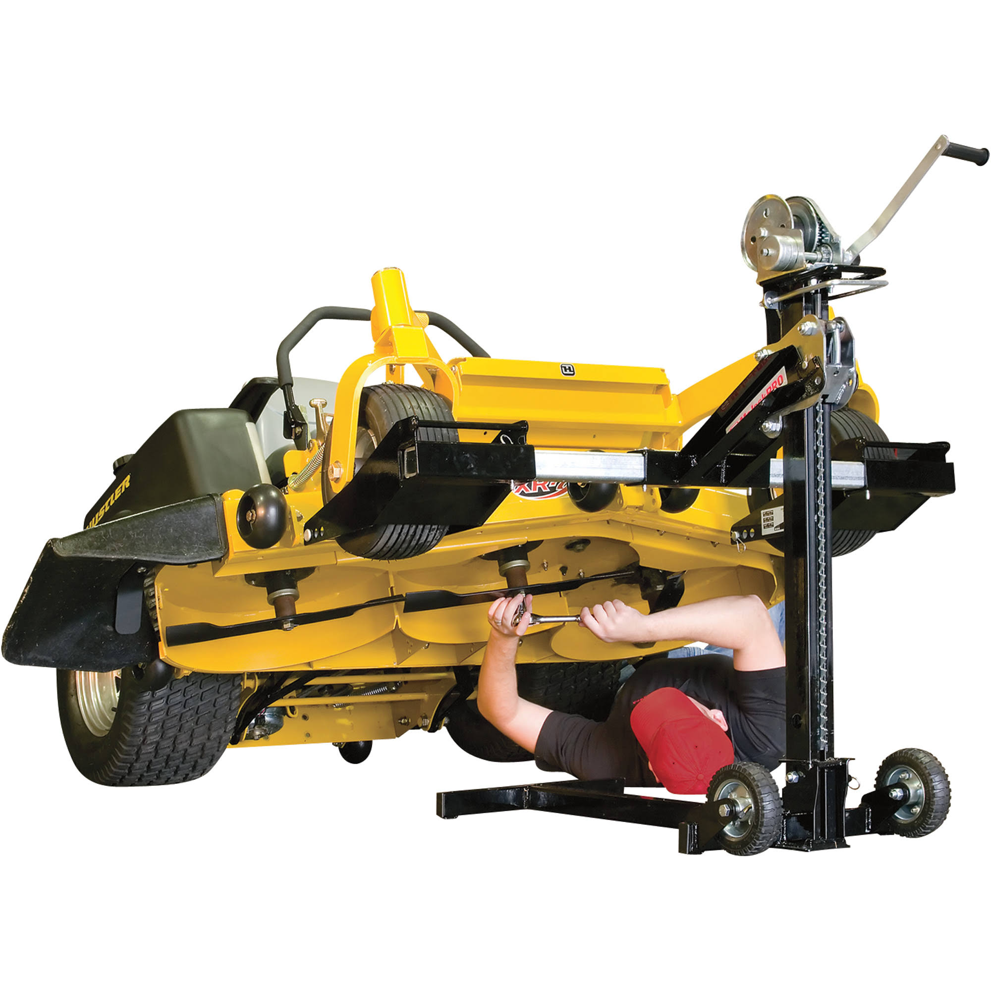 MoJack Pro 750 lb. Lawn Mower Lift