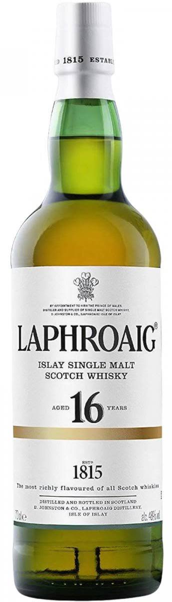 Laphroaig Single Malt Scotch Whisky 16 Year / 750 ml