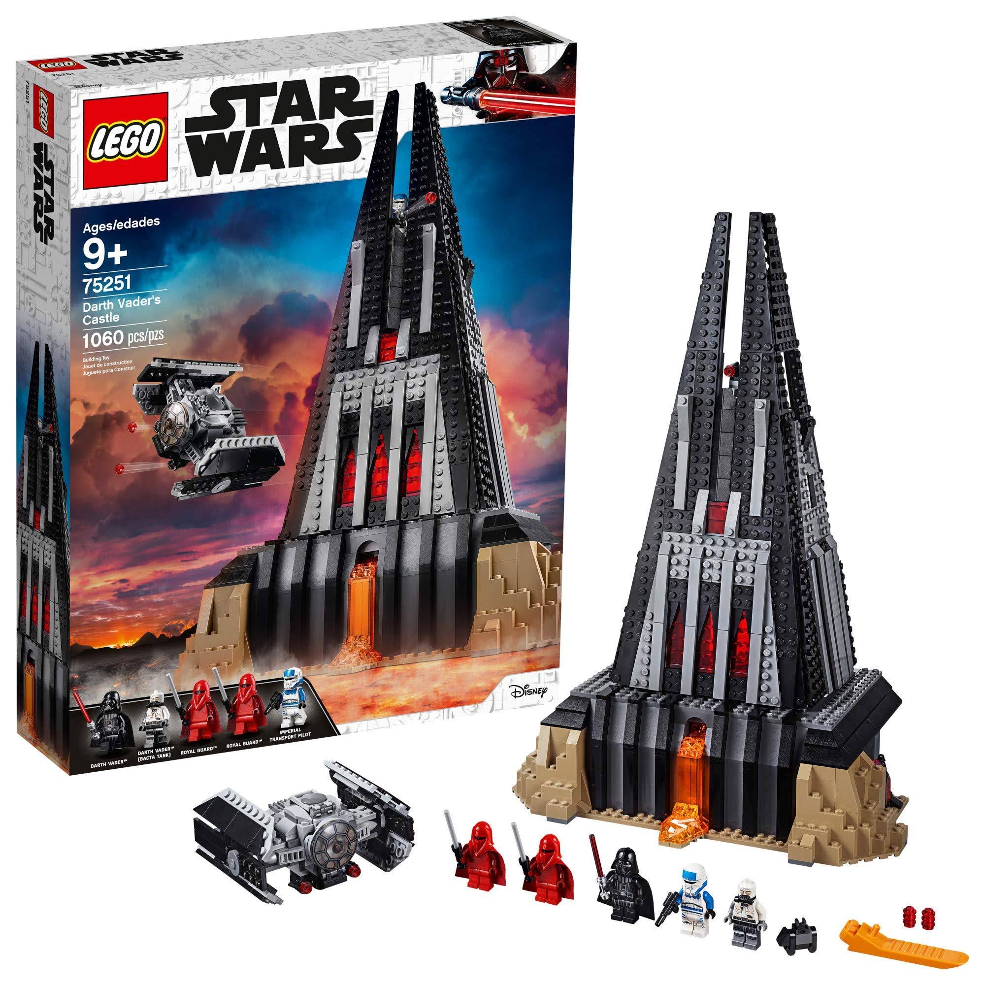 Lego Star Wars Darth Vader&s Castle 75251 Building Kit (1060 Pieces)