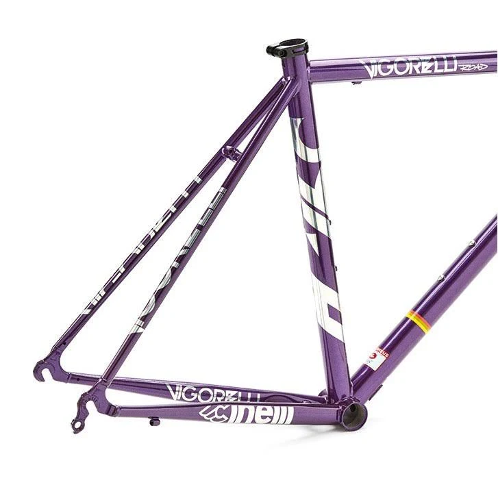 Cinelli Vigorelli Road Steel Purple Heart - Frameset
