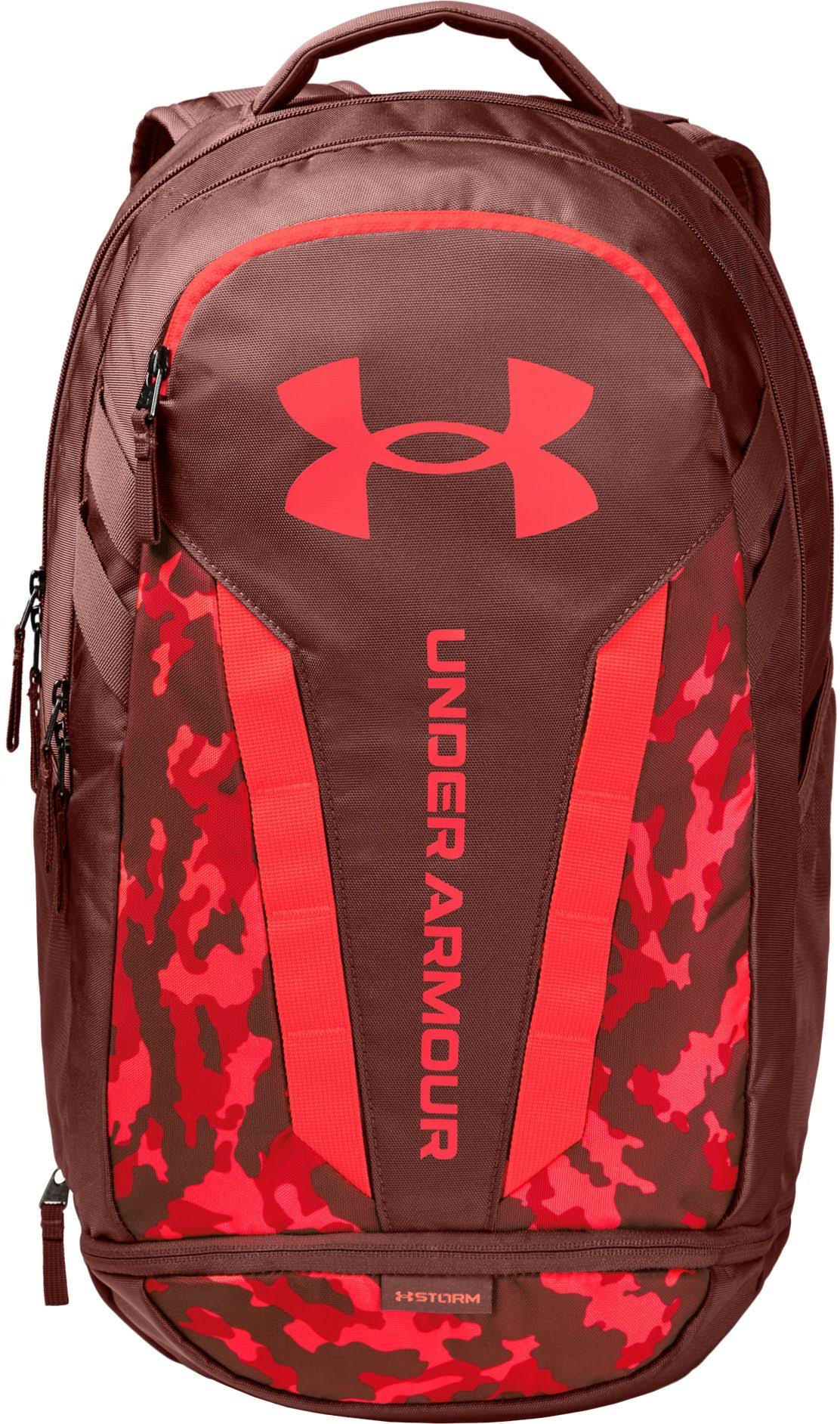 Under Armour Hustle 5.0 Backpack - Cinna Red/Beta