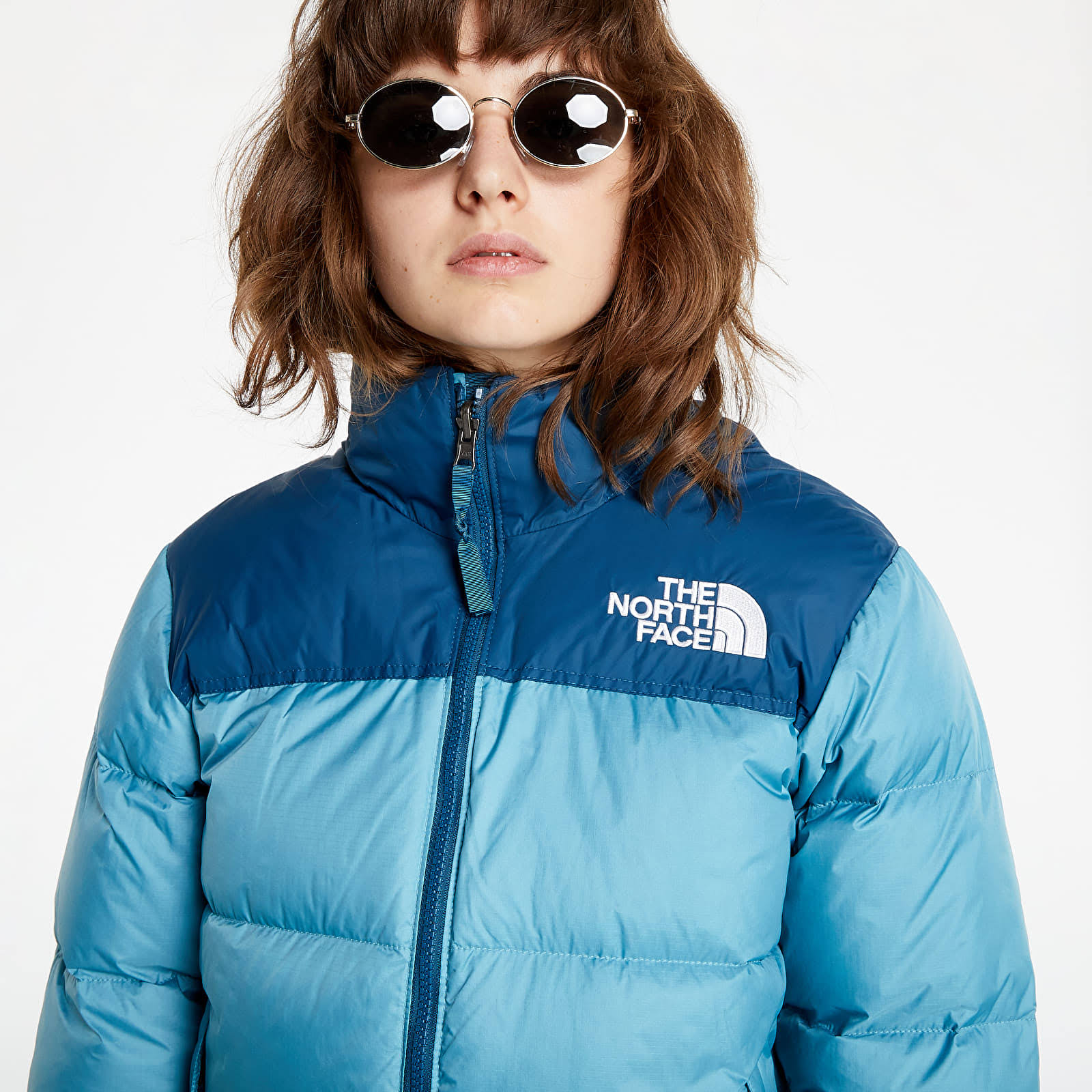 The North Face 1996 Retro Nuptse Jacket Storm Blue Mountain Blue