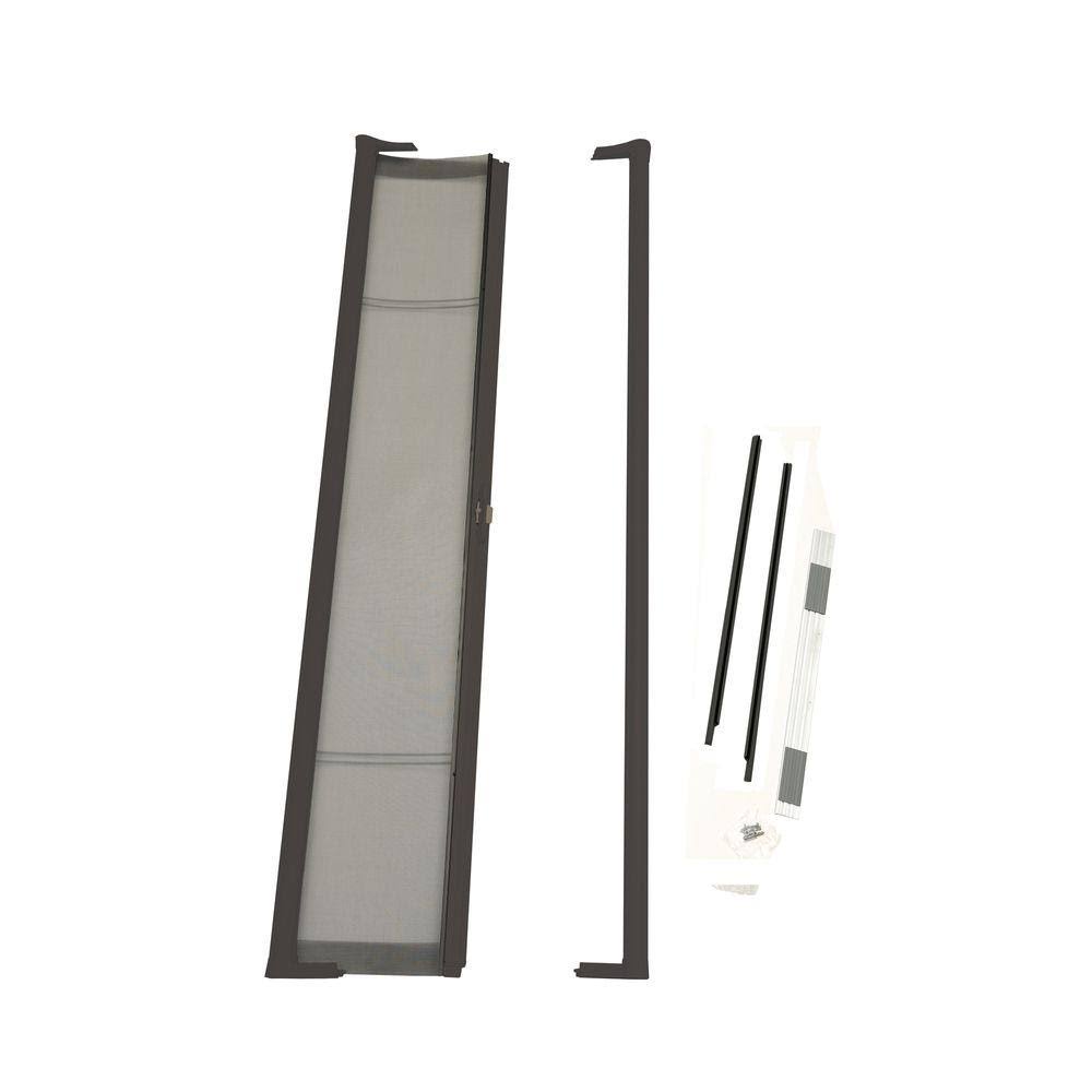 Larson 36 in. x 80 in. Brisa Brown Standard Retractable Screen Door