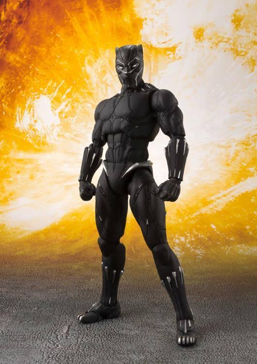 Avengers Infinity War S.H. Figuarts Action Figure Black Panther u0026 Tama