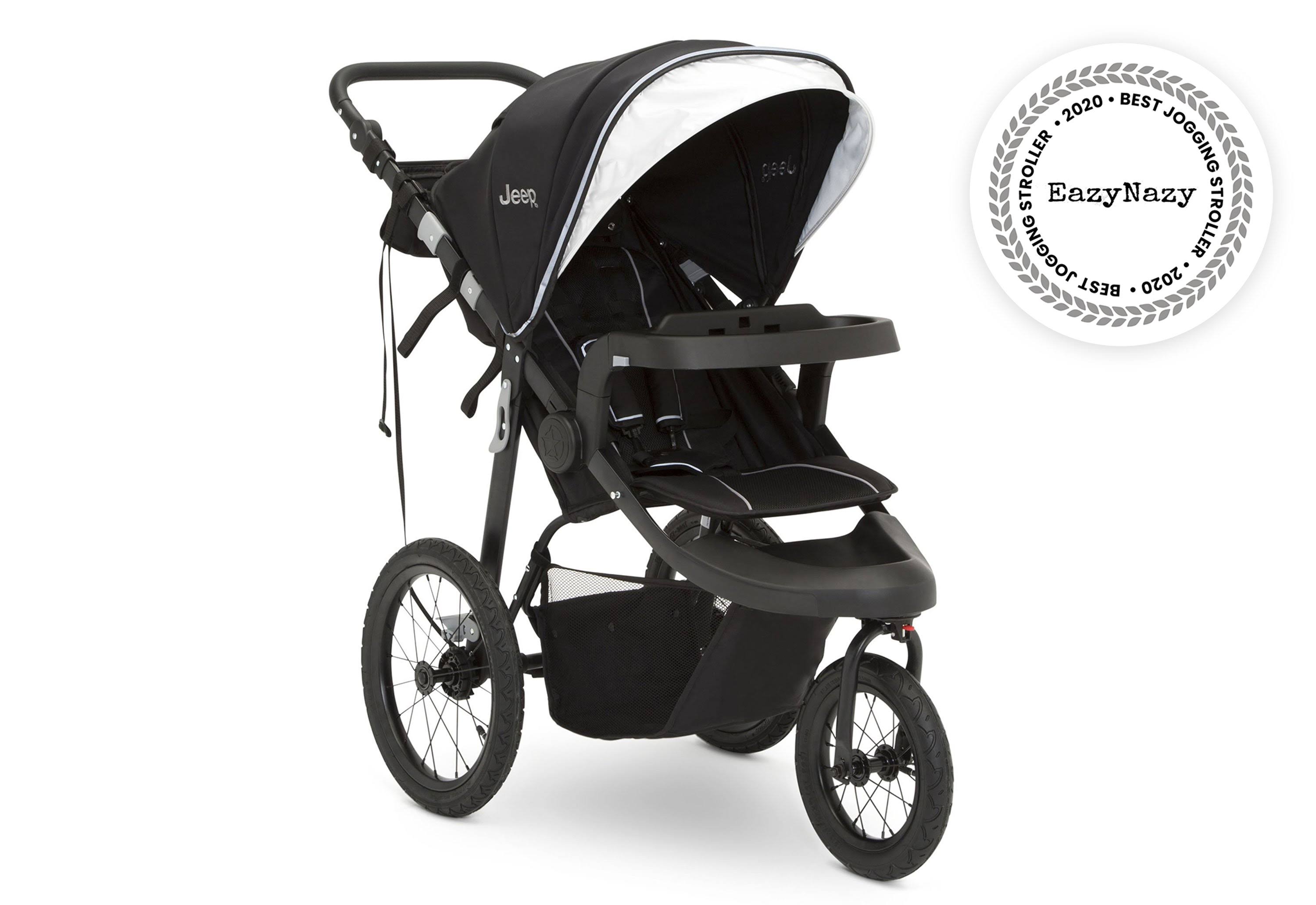 Jeep Hydro Sport Plus Jogger Stroller Black (001)