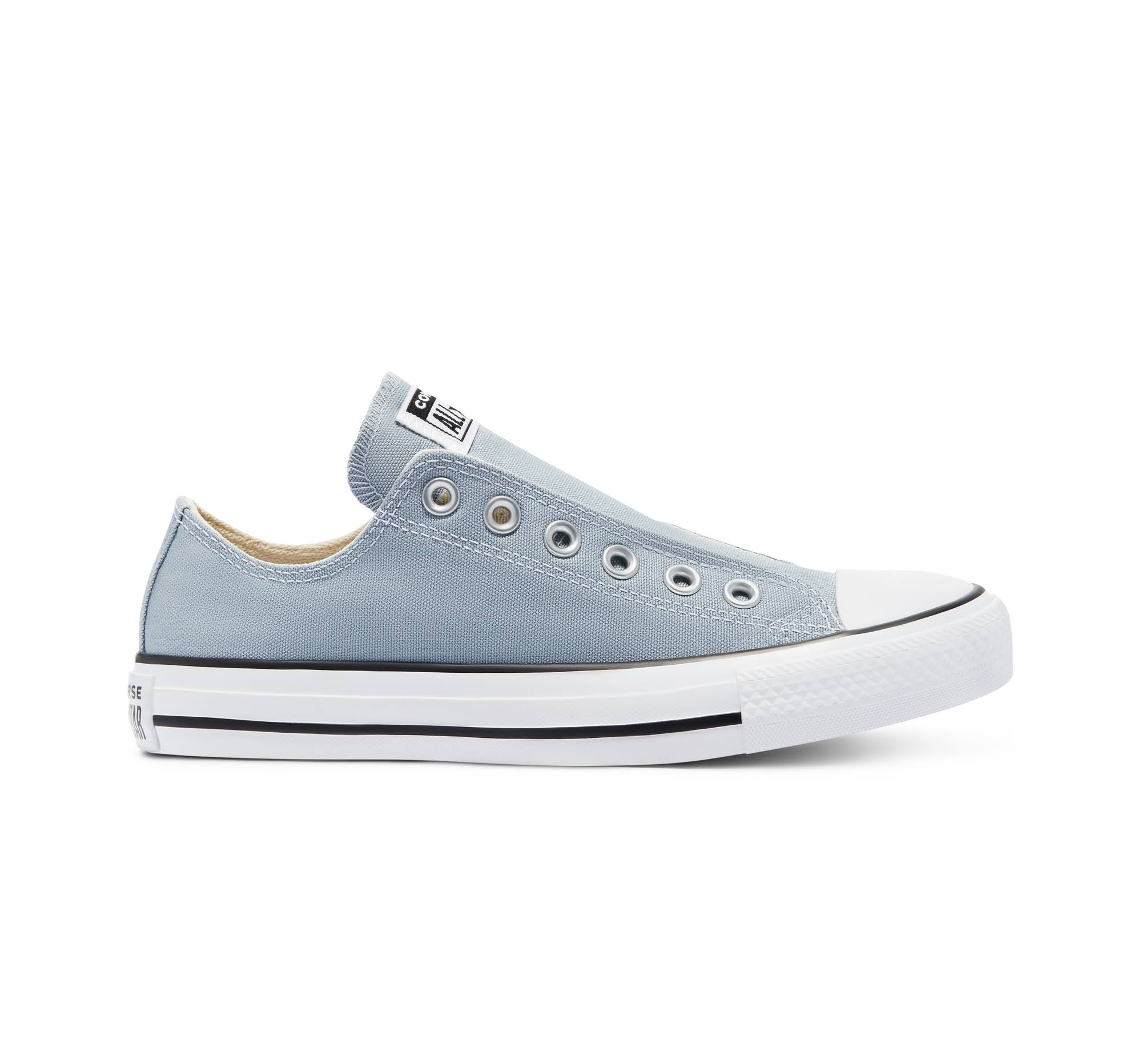 Converse Color Chuck Taylor All Star Slip Low Top (Grey Size 13) Unisex Canvas Shoes