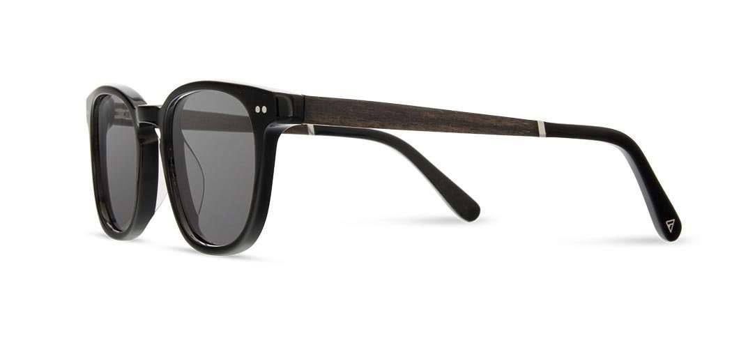 Shwood Topo Polarized Sunglasses - Tortoise Acetate u0026 Walnut Wood - Camp Collection