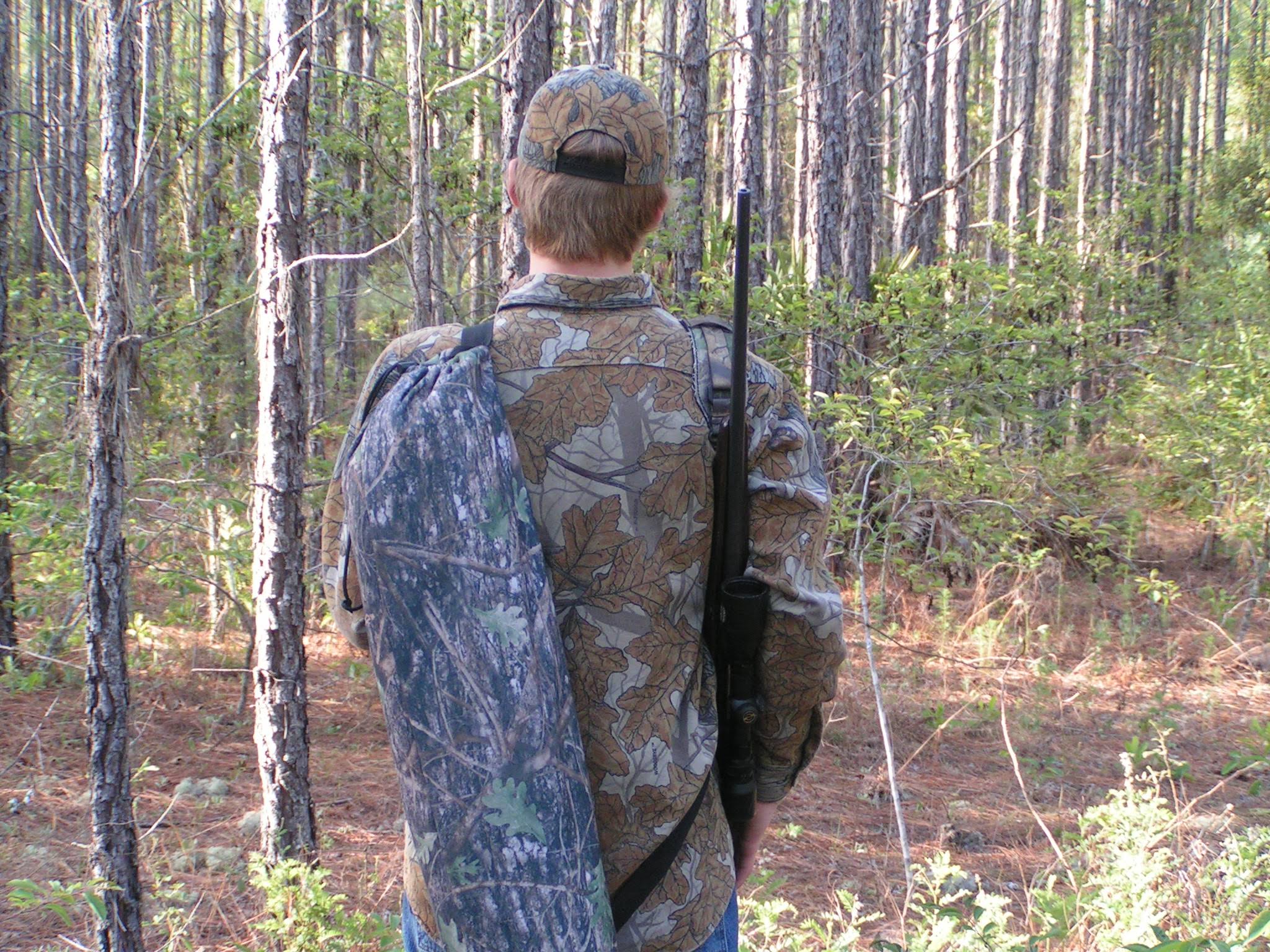 Chameleon Tree Stand Gun Blind by Cooper Hunting Same Day Shipping !