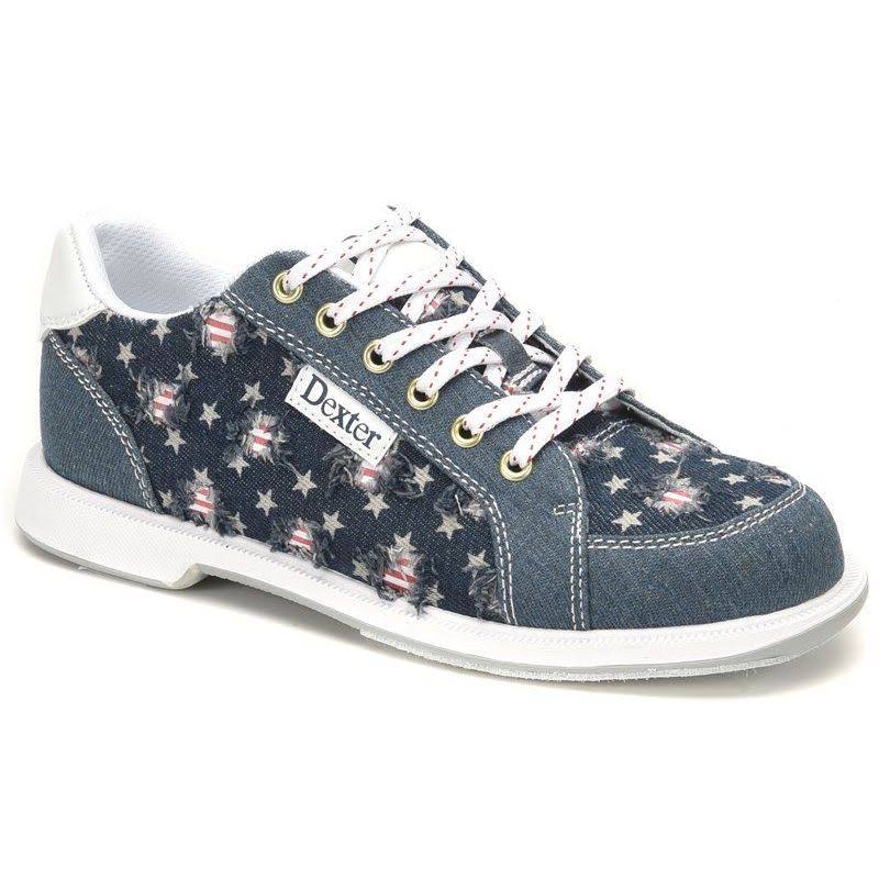 Dexter Liberty Stars u0026 Strikes Womens Bowling Shoes
