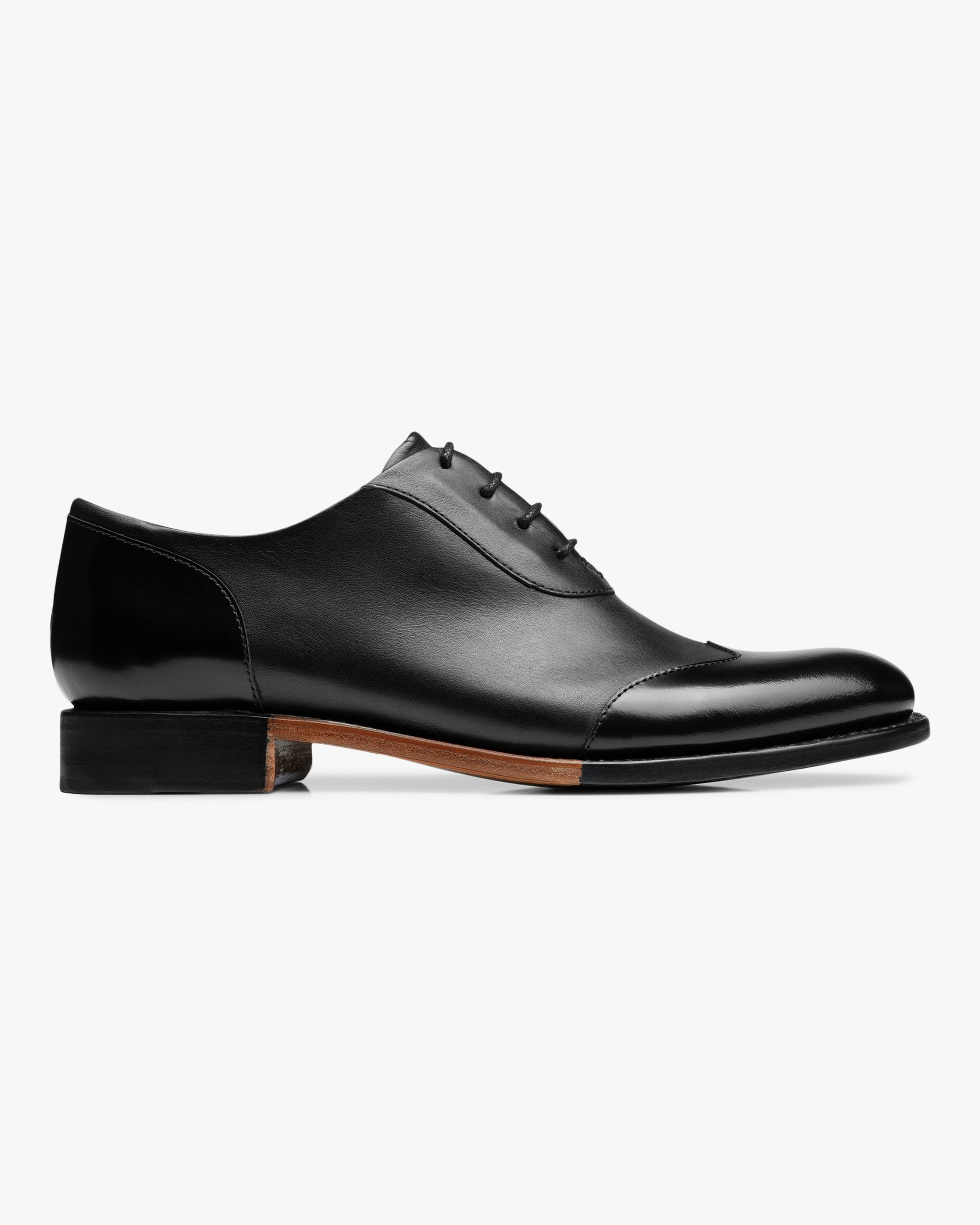 The Office of Angela Scott Mr. Evans Wingtip Oxford - Black - Oxfords