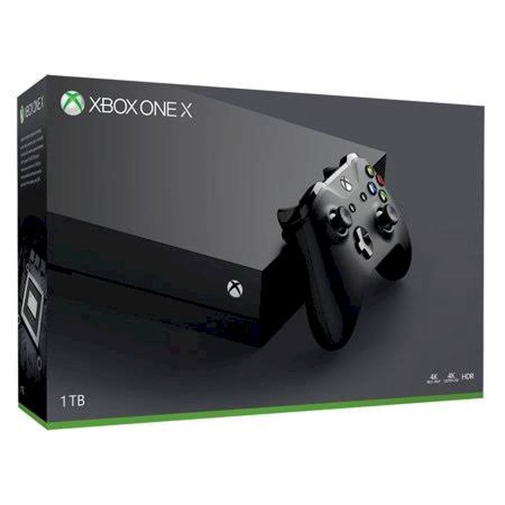 Microsoft Xbox One x 1TB CONSOLE, Black, Cyv-00001 (Refurbished)