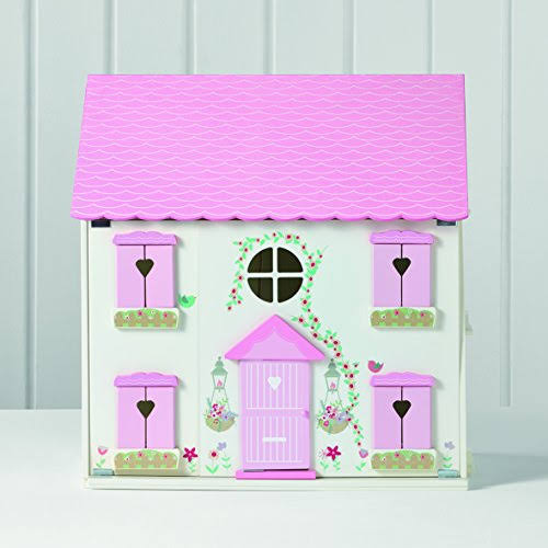 SPARK. Create. Imagine. Wooden Doll House, Pink