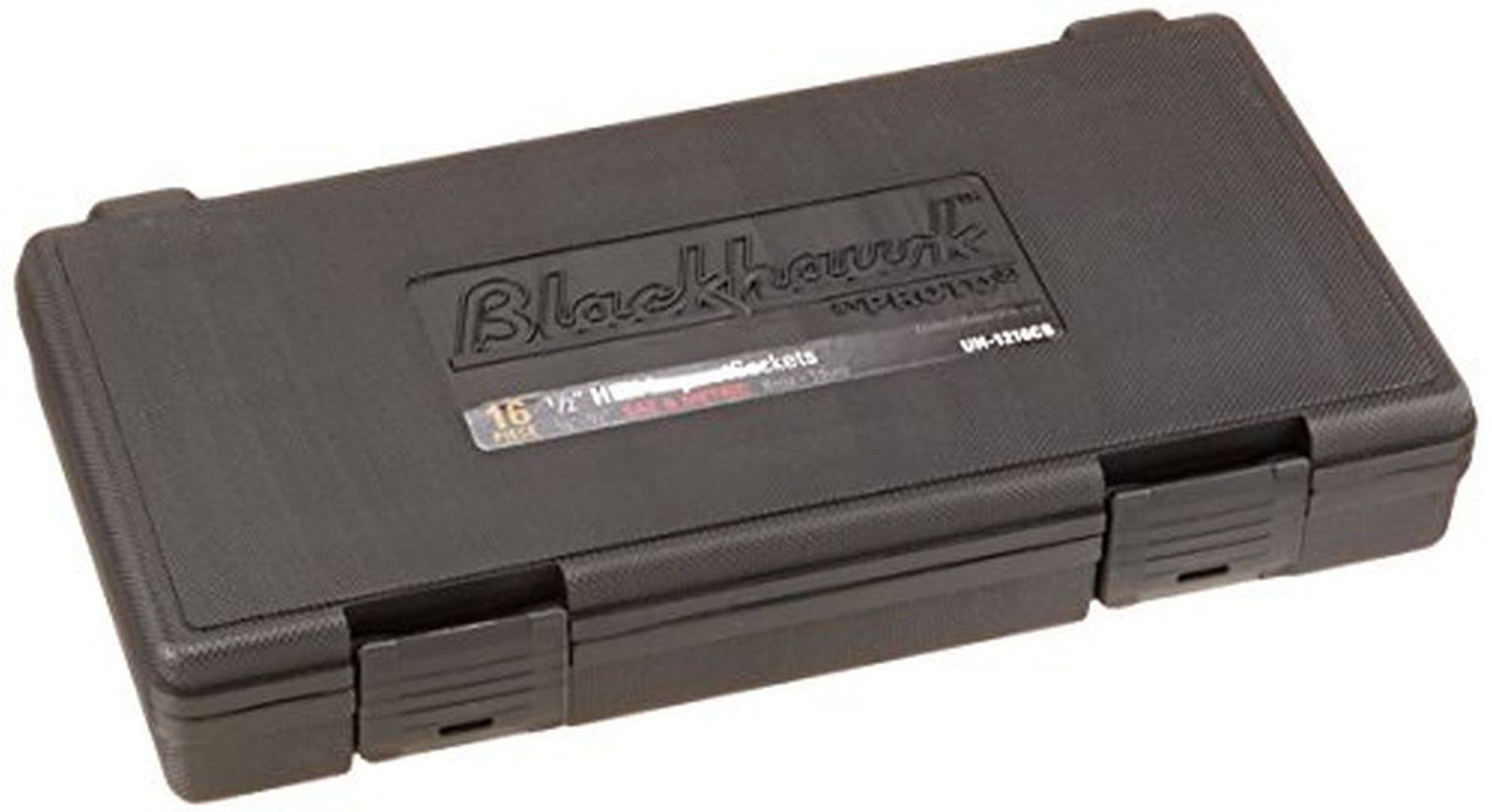 Blackhawk UH-1216CS 16pc. 1/2x22 Drive Impact Hex Bit Socket Set