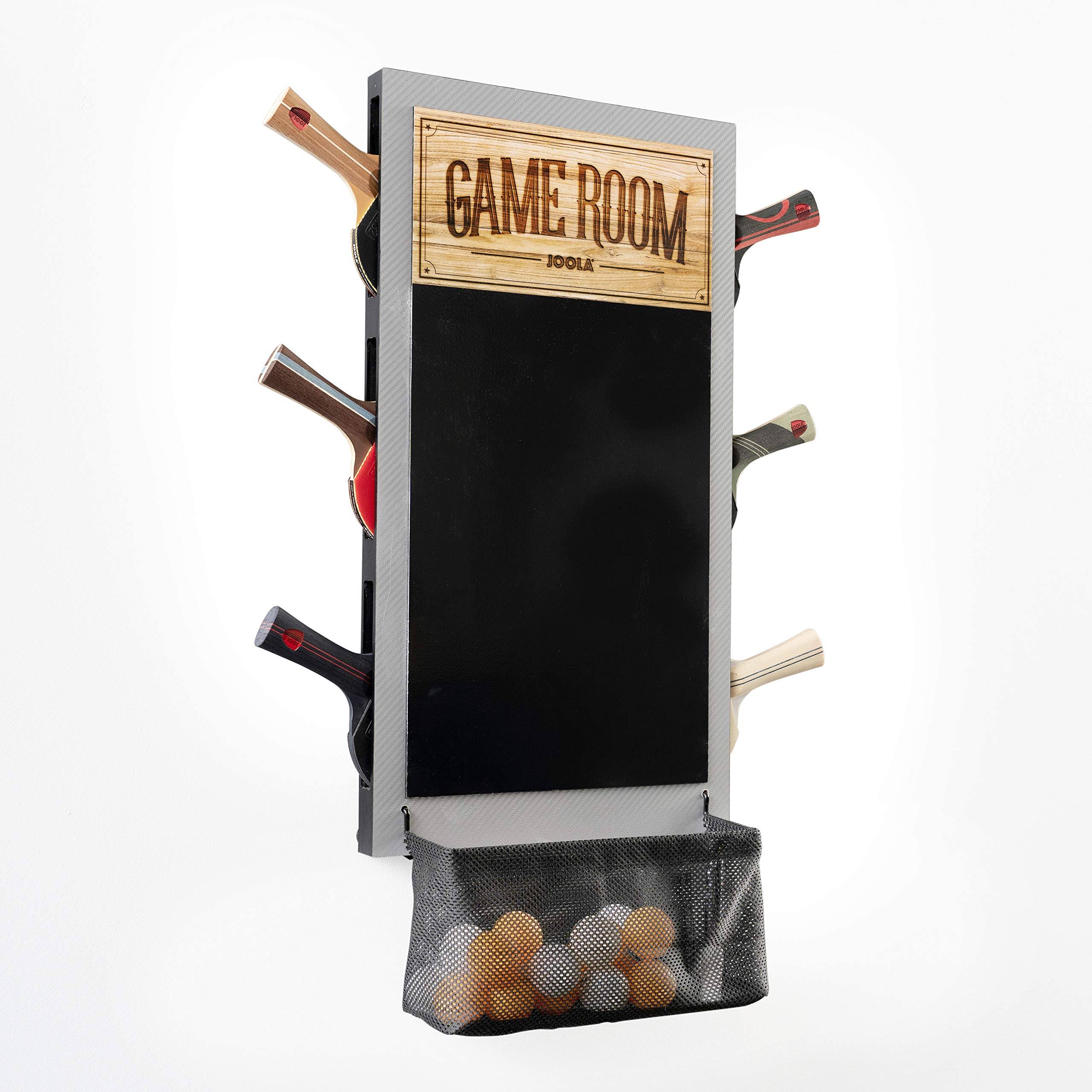 JOOLA Game Room Organizer with Scoreboard Game Room Organizer with Table Tennis