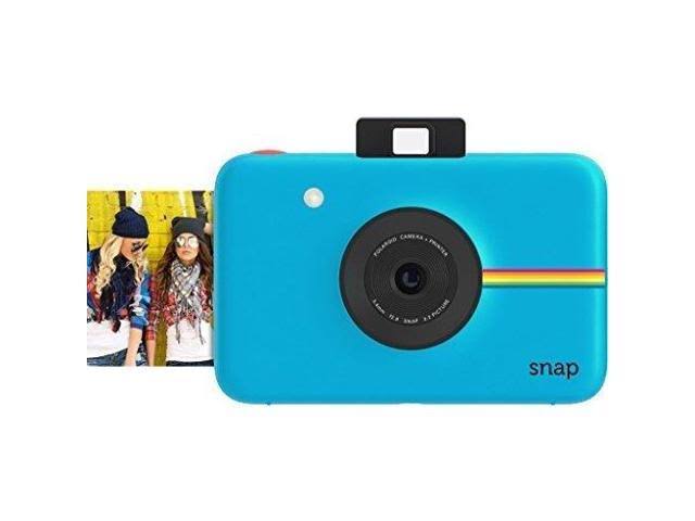 Polaroid Snap Instant Camera (Blue) + 2x3 Zink Paper (20 Pack) + Neopr