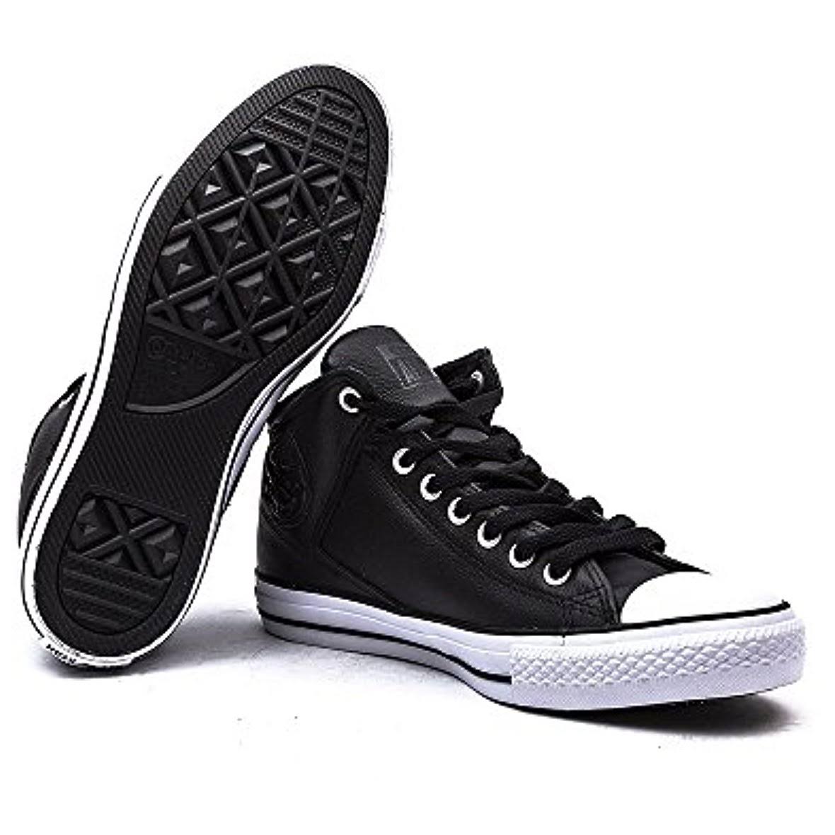 Converse Chuck Taylor All Star Street Leather High-Top Sneaker - Men's - Black