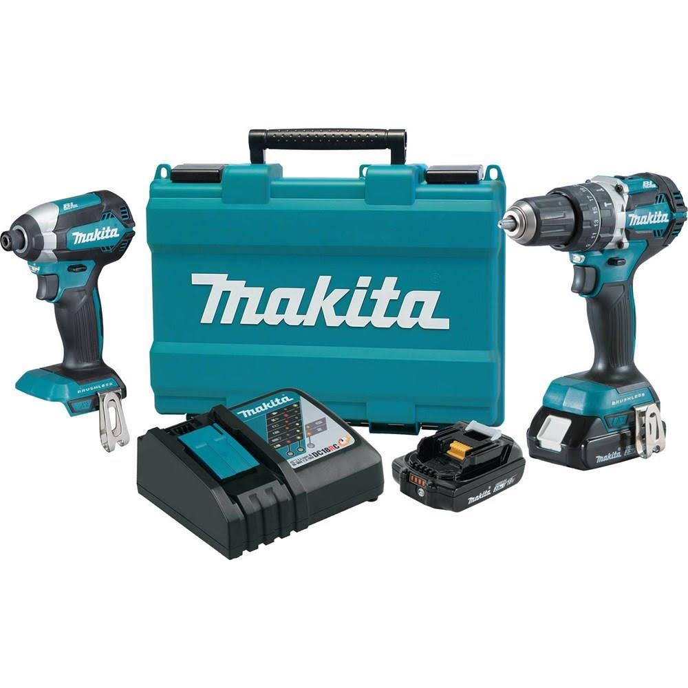 Makita XT269R 18V Cordless Combo Kit