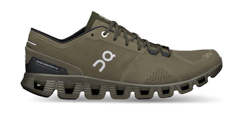 on Running | Cloud x | Men&s Olive/Fir / 11.5