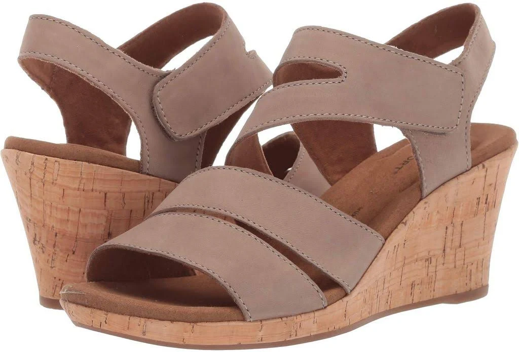 Rockport Women's Briah Asym Wedge Sandal
