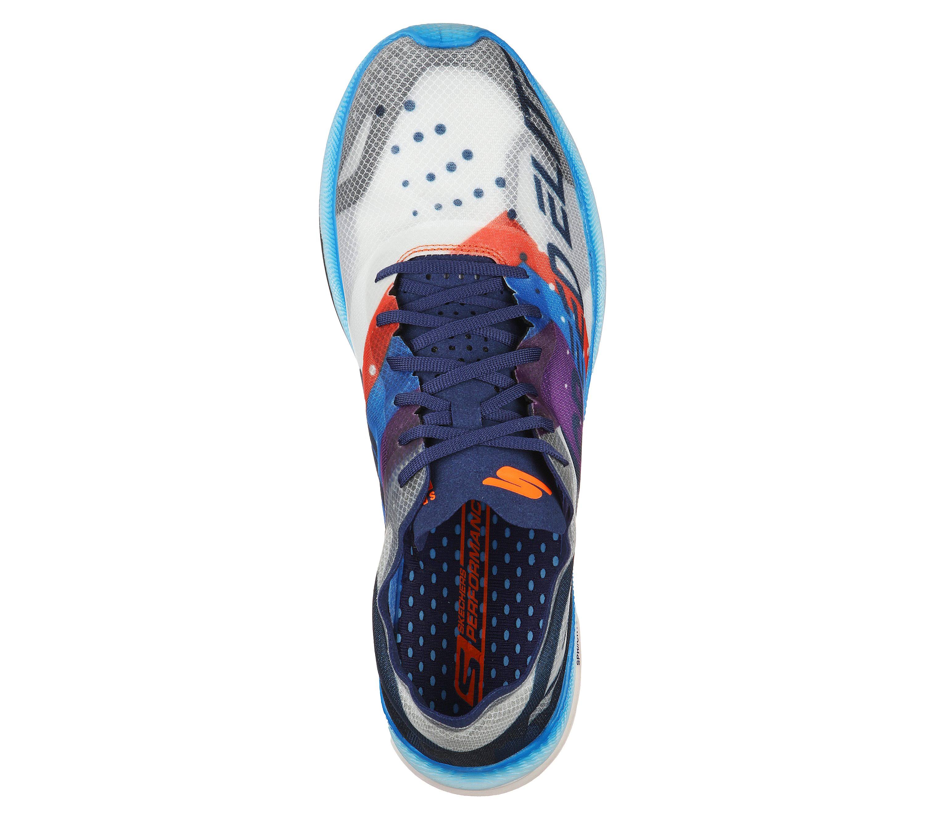 Skechers Men's Go Run Speed Elite White/Multi / 12