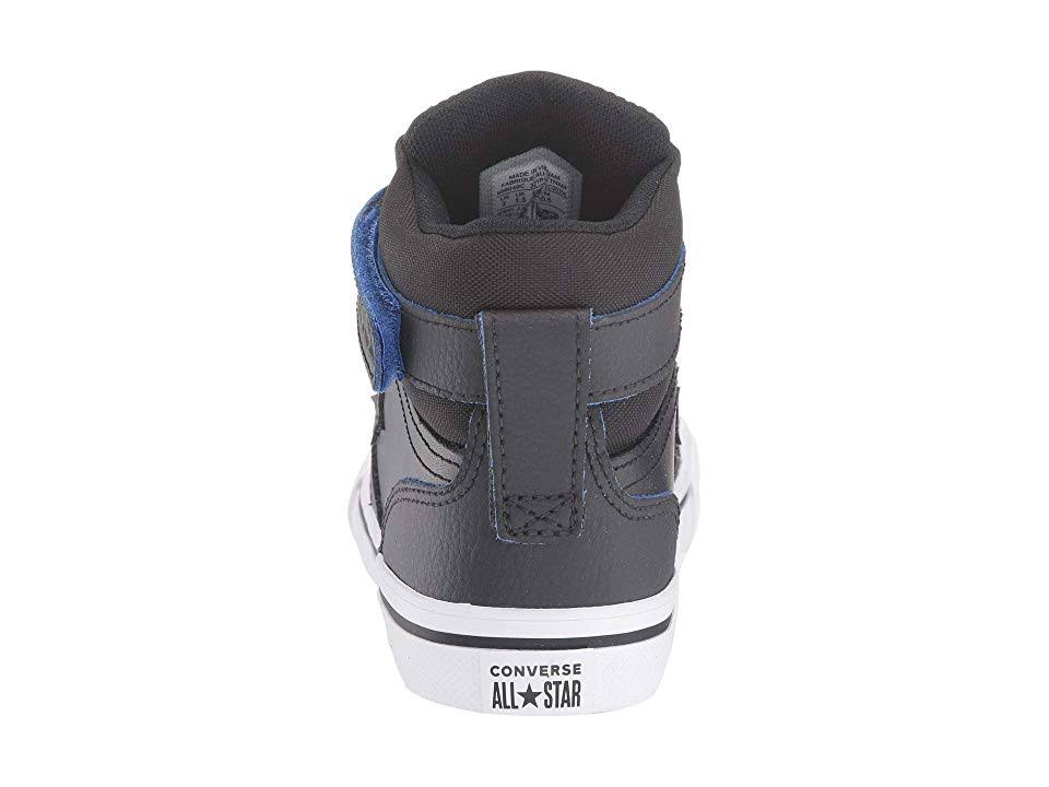 Converse Pro Blaze Strap Hi Kids& Shoes Black-Hyper Royal 666049c