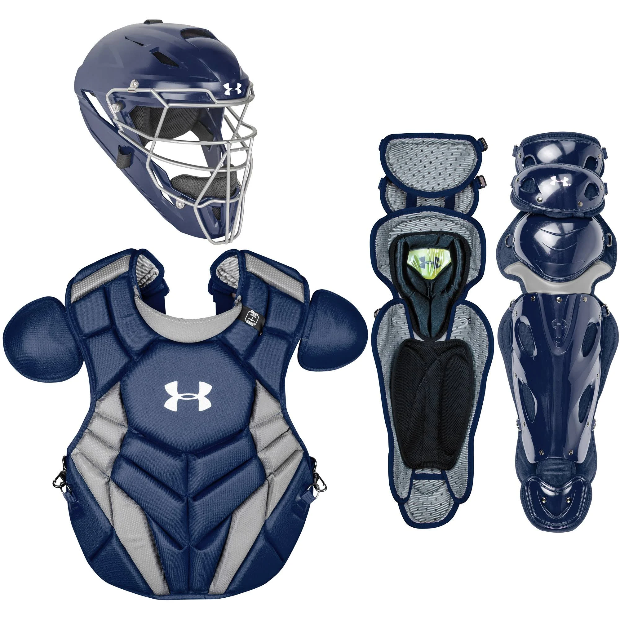 Under Armour Pro 4 Adult Catchers Gear Set UACKCC4-AP - Navy