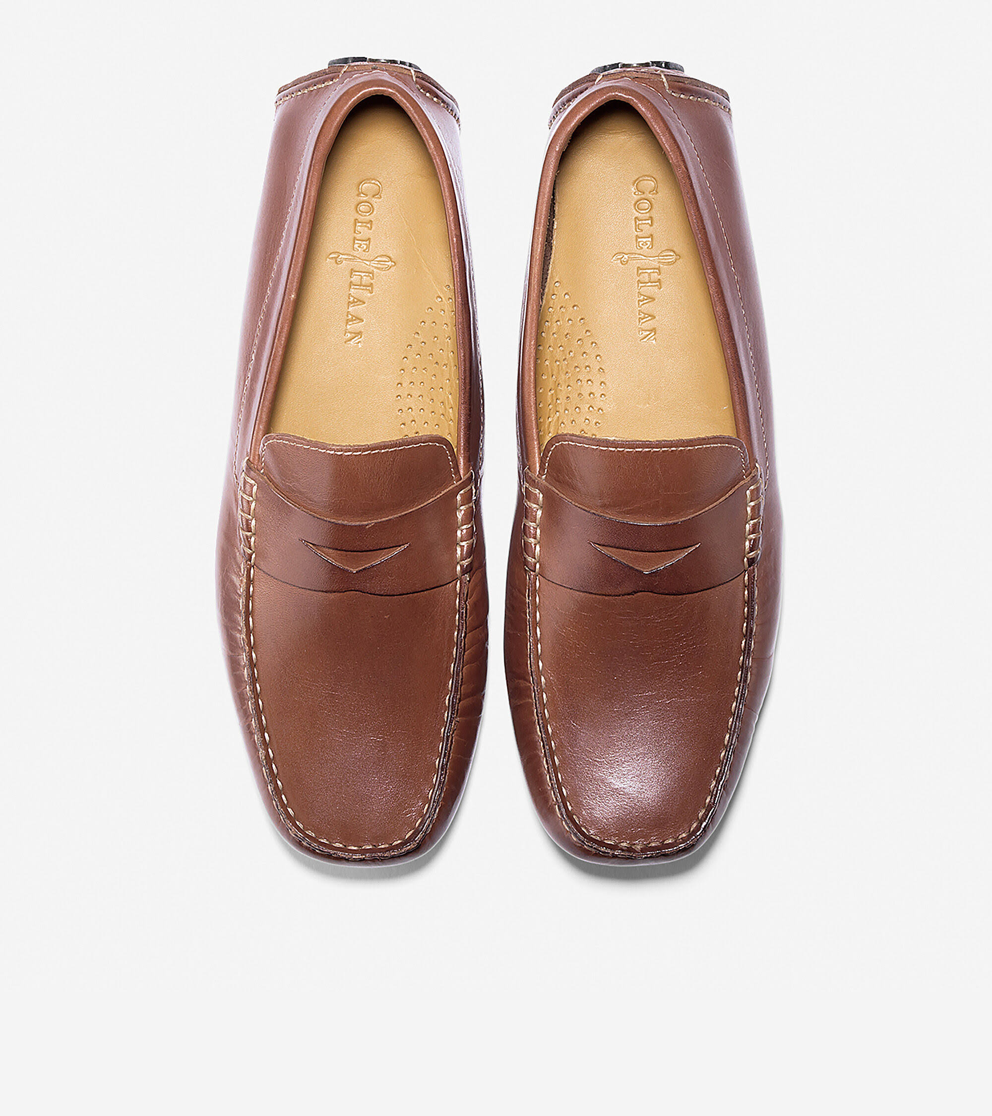 Cole Haan Men's Howland Penny Loafer - Saddle Tan