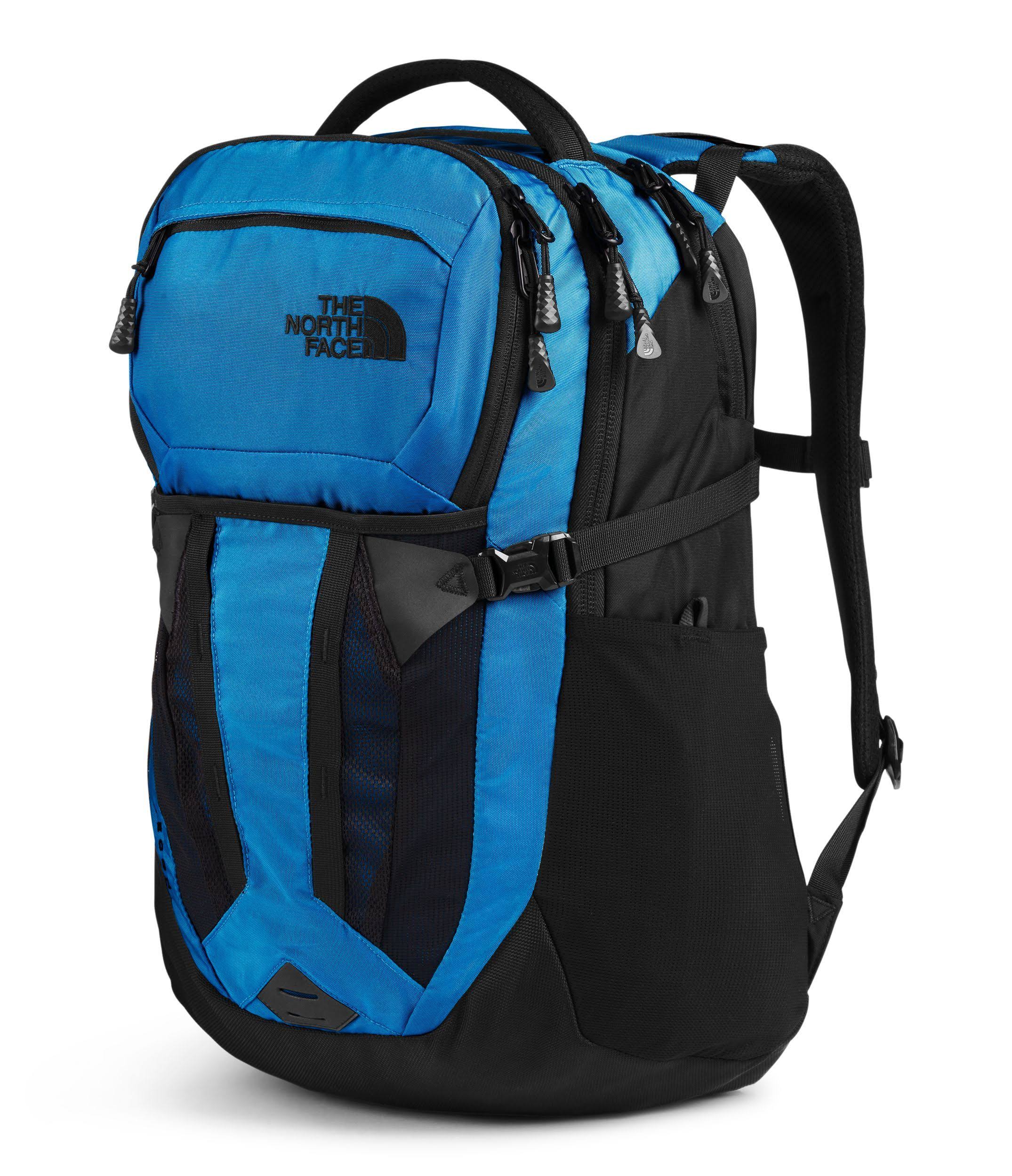 The North Face Recon Backpack - Clear Lake Blue - TNF Black