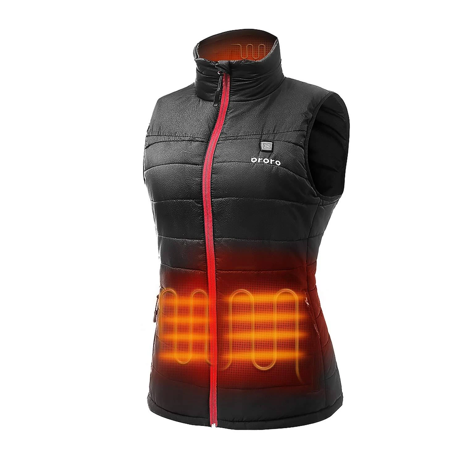 Ororo Women&s Lightweight Heated Vest with Battery Pack (Small)