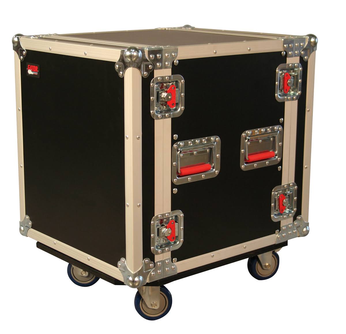 Gator Cases G-TOUR 12U Cast Rack Road Case with Casters