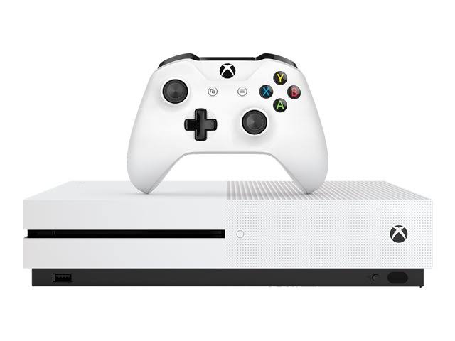 Microsoft Xbox One S Console w/ Accessories - 500gb HDD - White