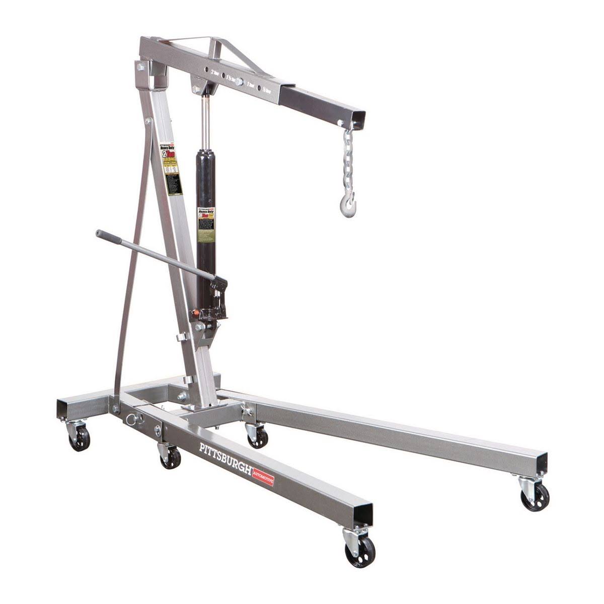 Pittsburgh Automotive 2 Ton Capacity Foldable Shop Crane 69514