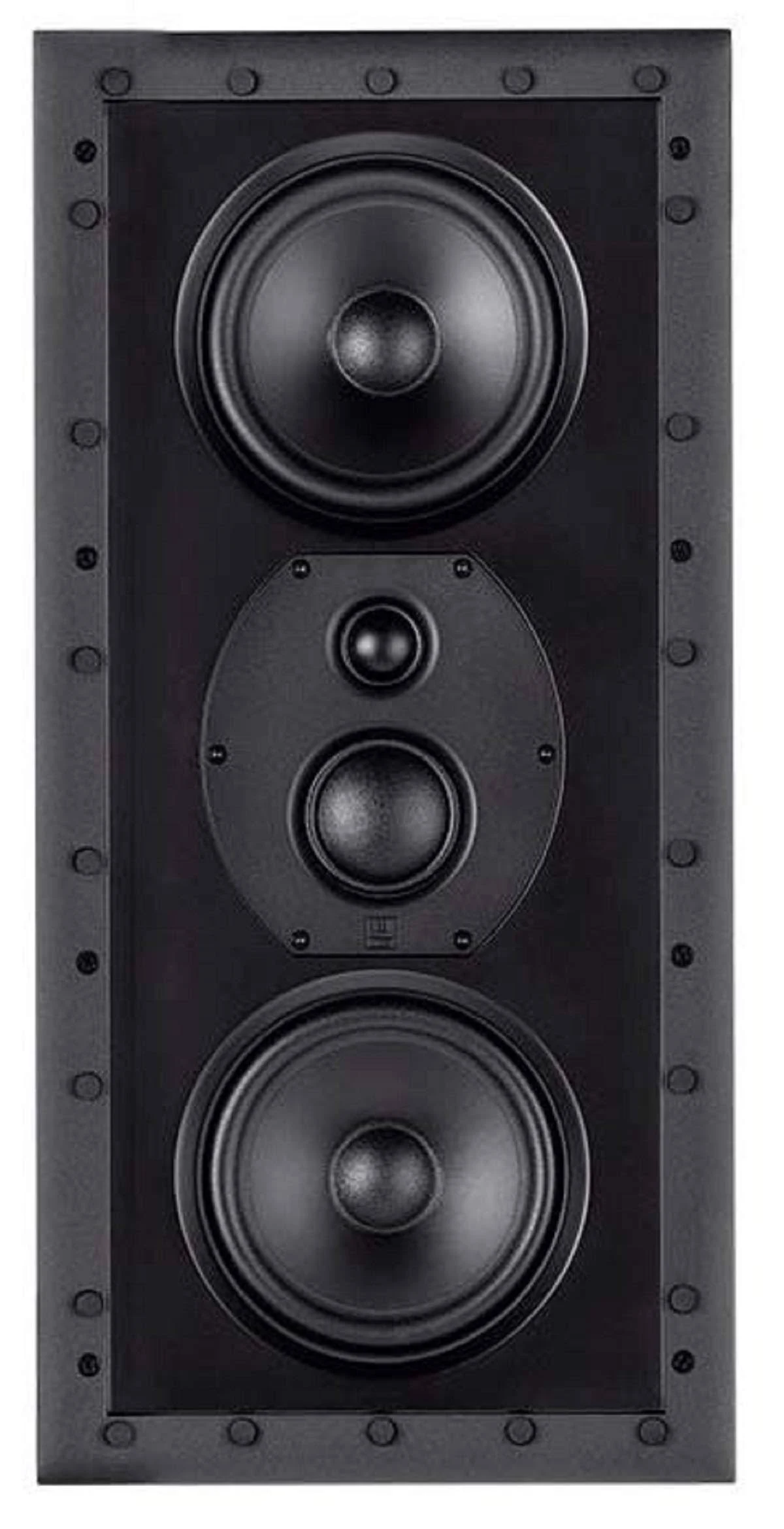 Monolith THX-365IW THX Ultra Certified 3-Way In-Wall Speaker, 1in Silk Dome Tweeter with Neodymium Magnet and Copper Shorting Ri