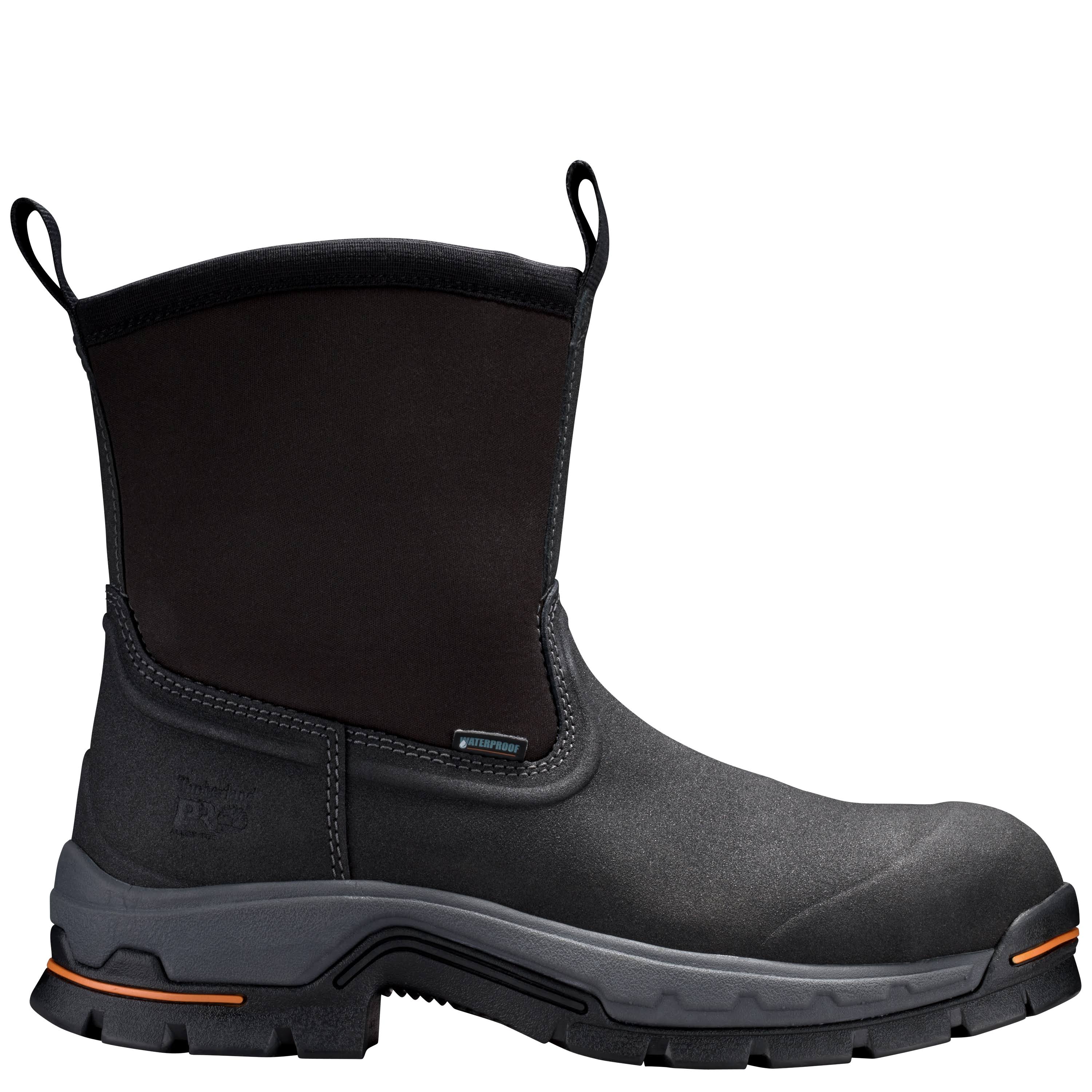 Timberland Pro Stockdale Waterproof Alloy Toe Pull-On Work Boot A1AXG