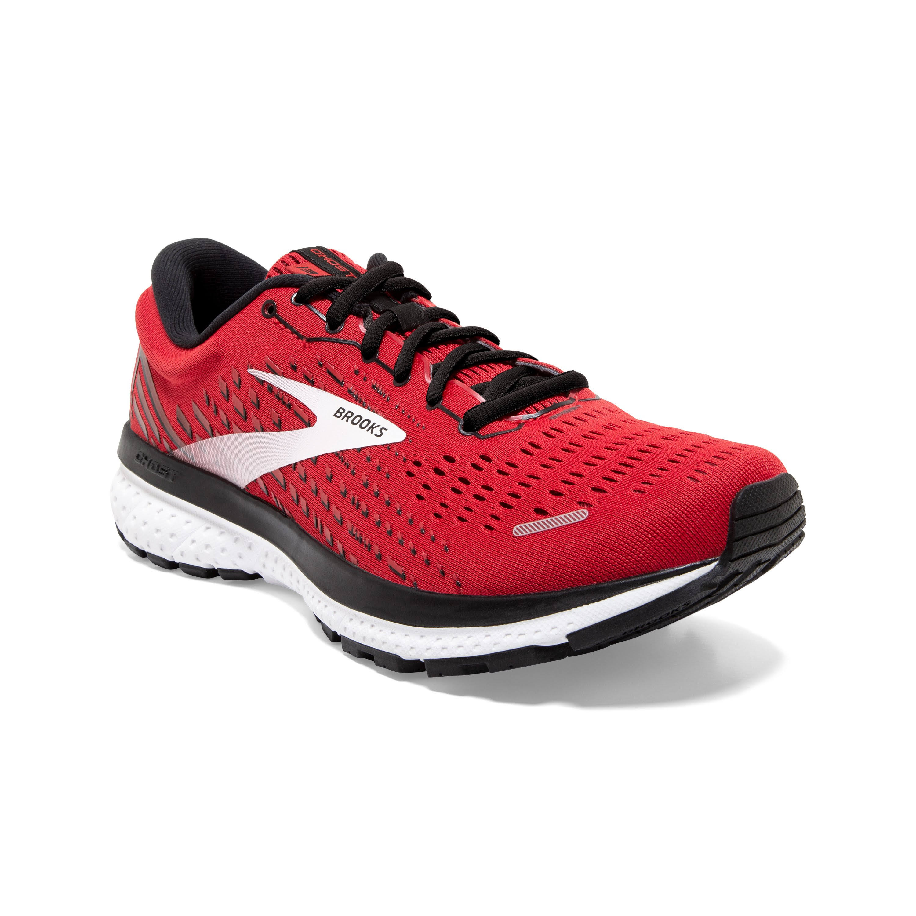 Brooks Men's Ghost 13 Running Shoes, Red