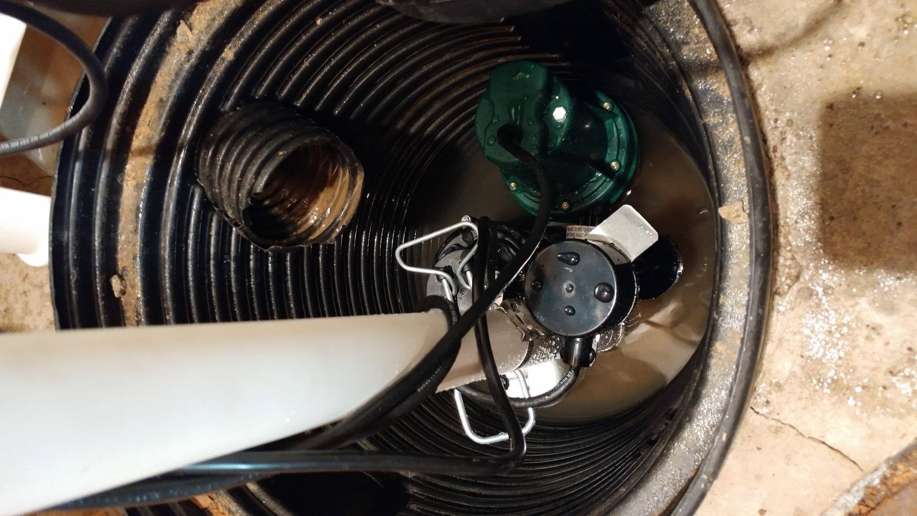 Wayne CDU800 1/2 HP Submersible Cast Iron and Steel Sump Pump with Integrated Vertical Float Switch