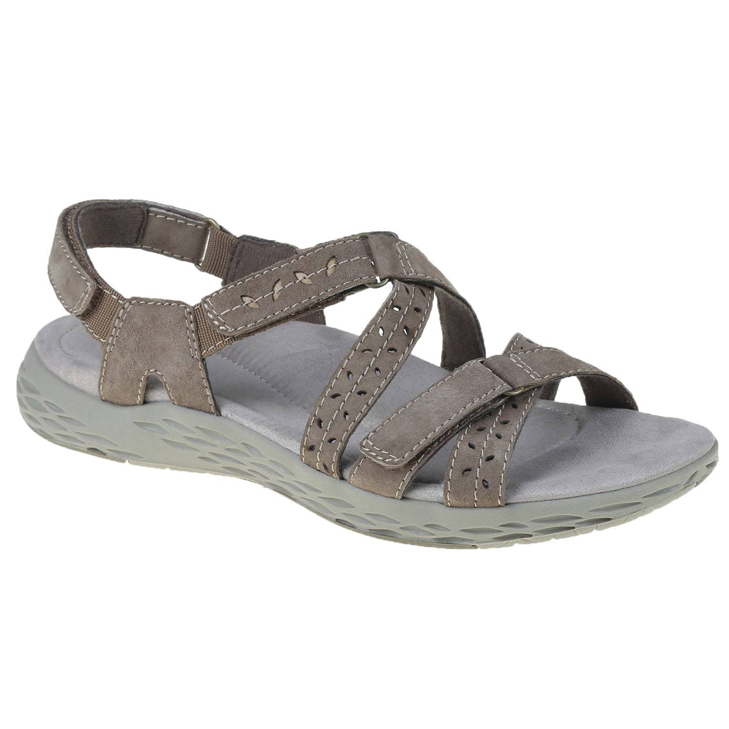 Women's Earth Origins Westfield Winona Sandal - Dark Brown - Size 12