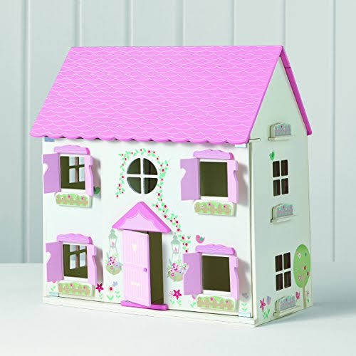 SPARK. Create. Imagine. Wooden Doll House, Pink