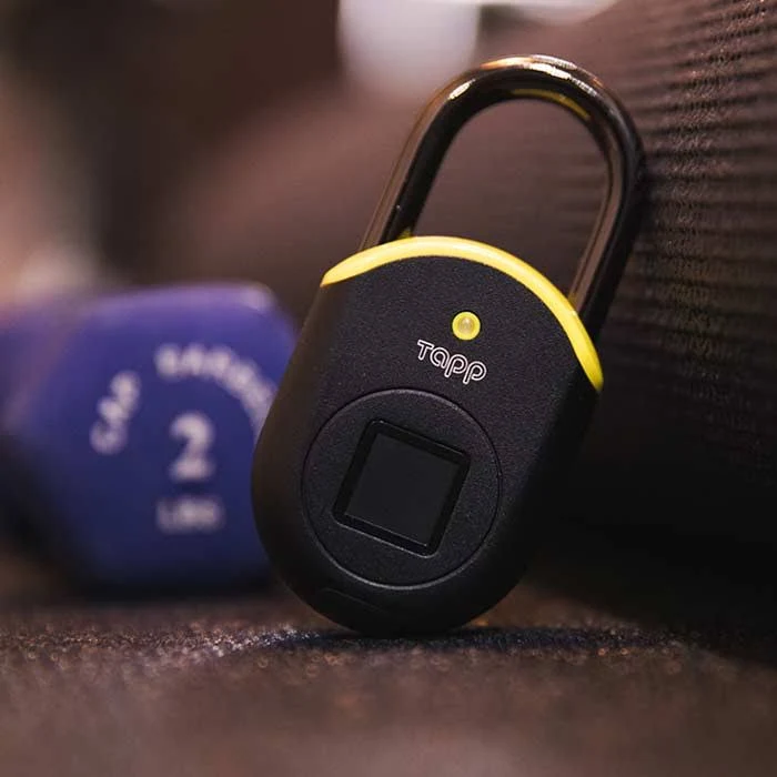 Tapplock Lite Smart Fingerprint Padlock Flame Red