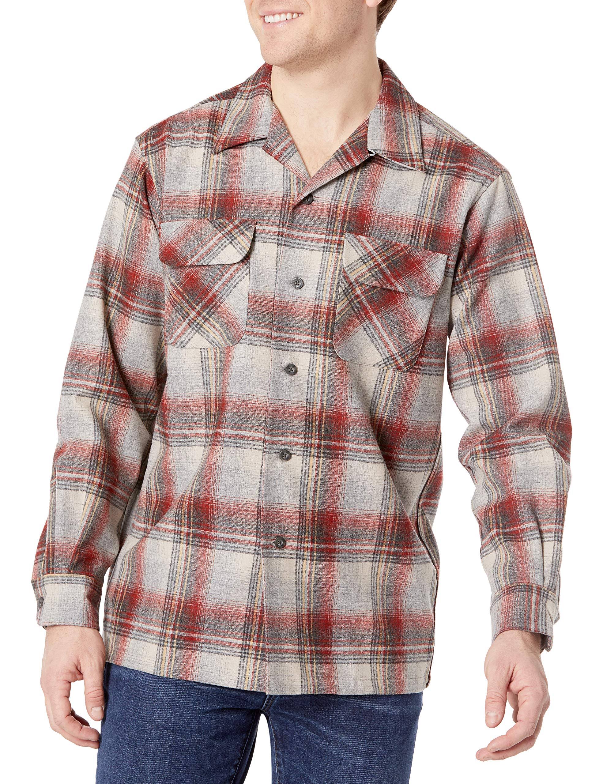 Pendleton, Men&s Long Sleeve Classic-Fit Board Shirt