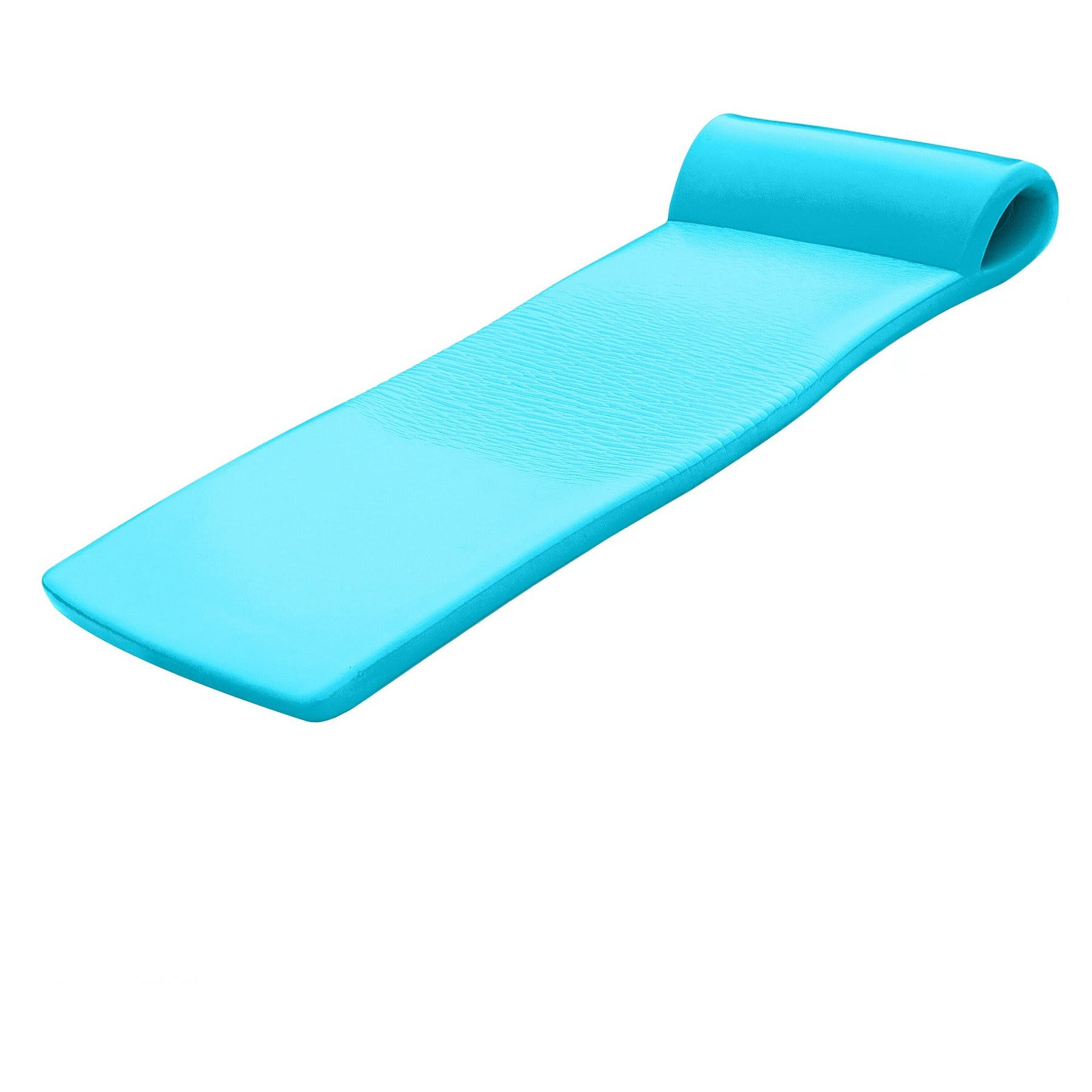 TRC Recreation Sunsation Foam Raft Lounger Pool Float, Tropical Teal, 70x22