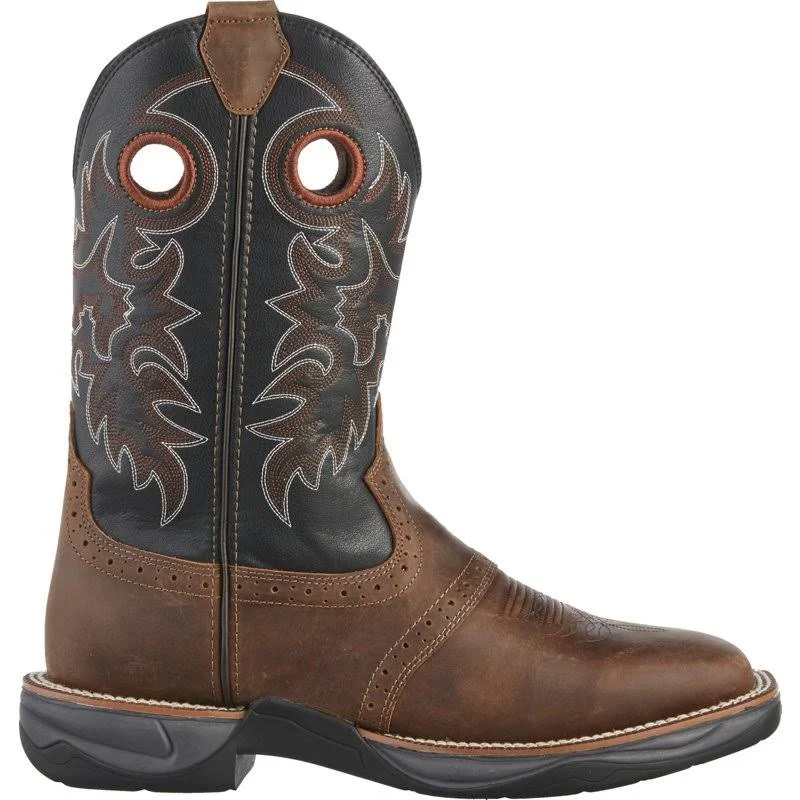 Brazos Men's Amarillo 2.0 Western Wellington Work Boots Brown, 10.5 - Men's Ropers at Academy Sports