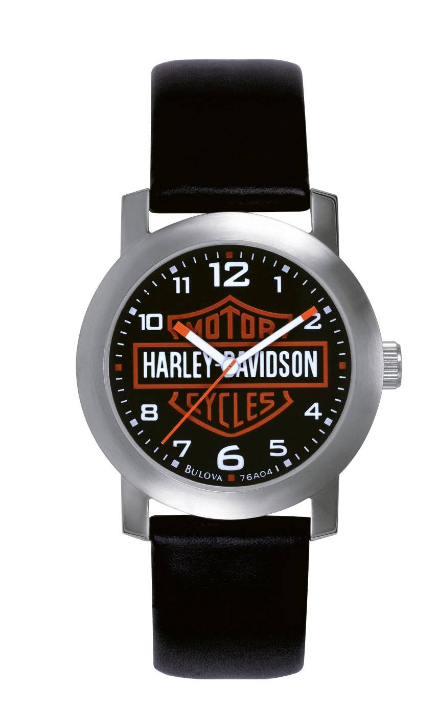 Harley Davidson 76A04 Men's Strap Wristwatch