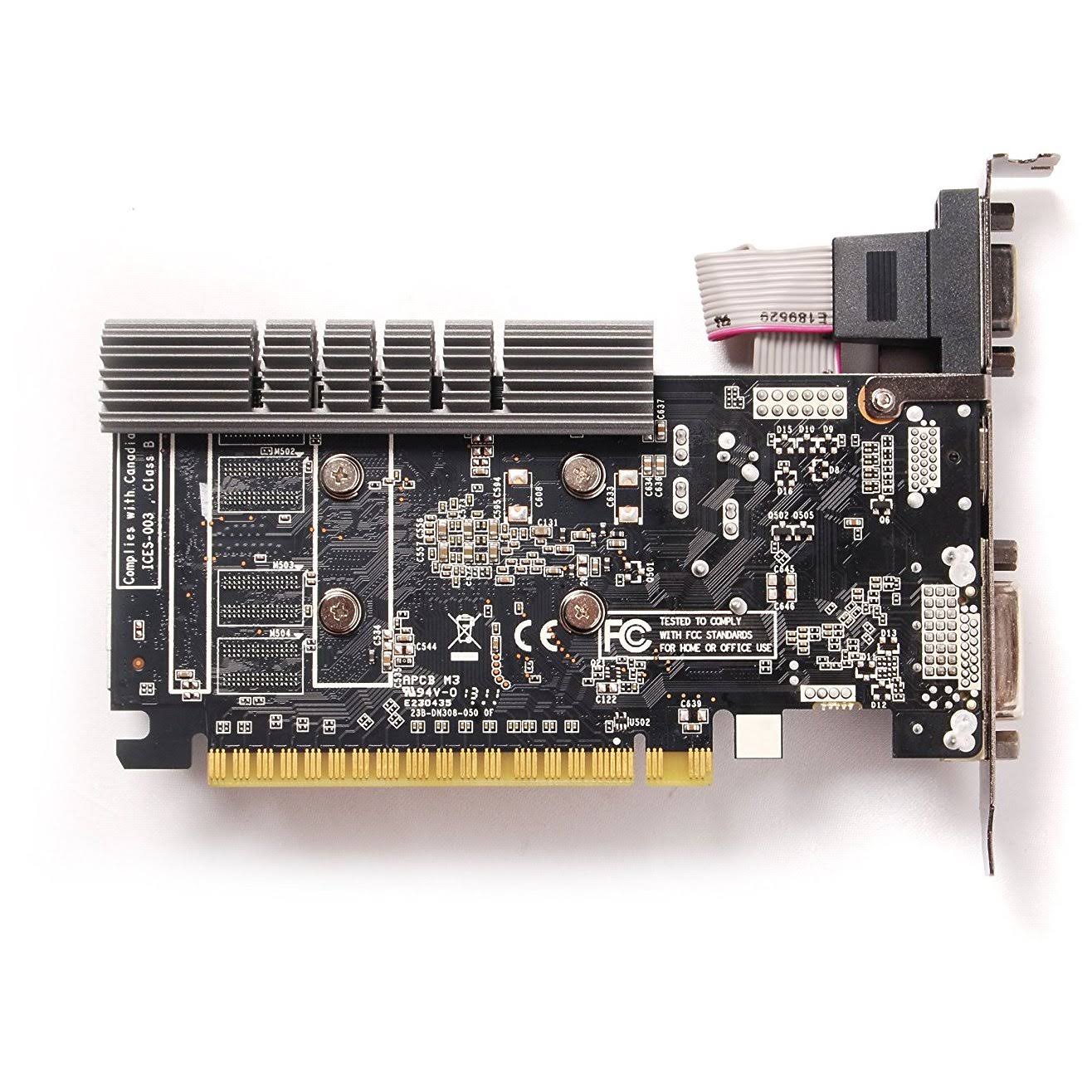 Zotac GeForce GT 730 Low Profile Graphics Card - 4 GB DDR3 - 64-bit - 902 MHz
