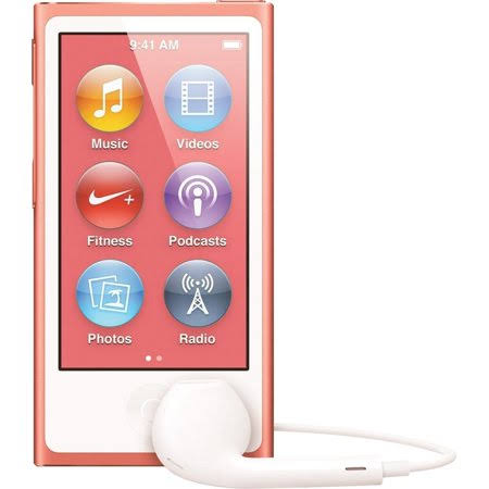 Apple 7th Generation 16GB iPod Nano Pink, Open Box