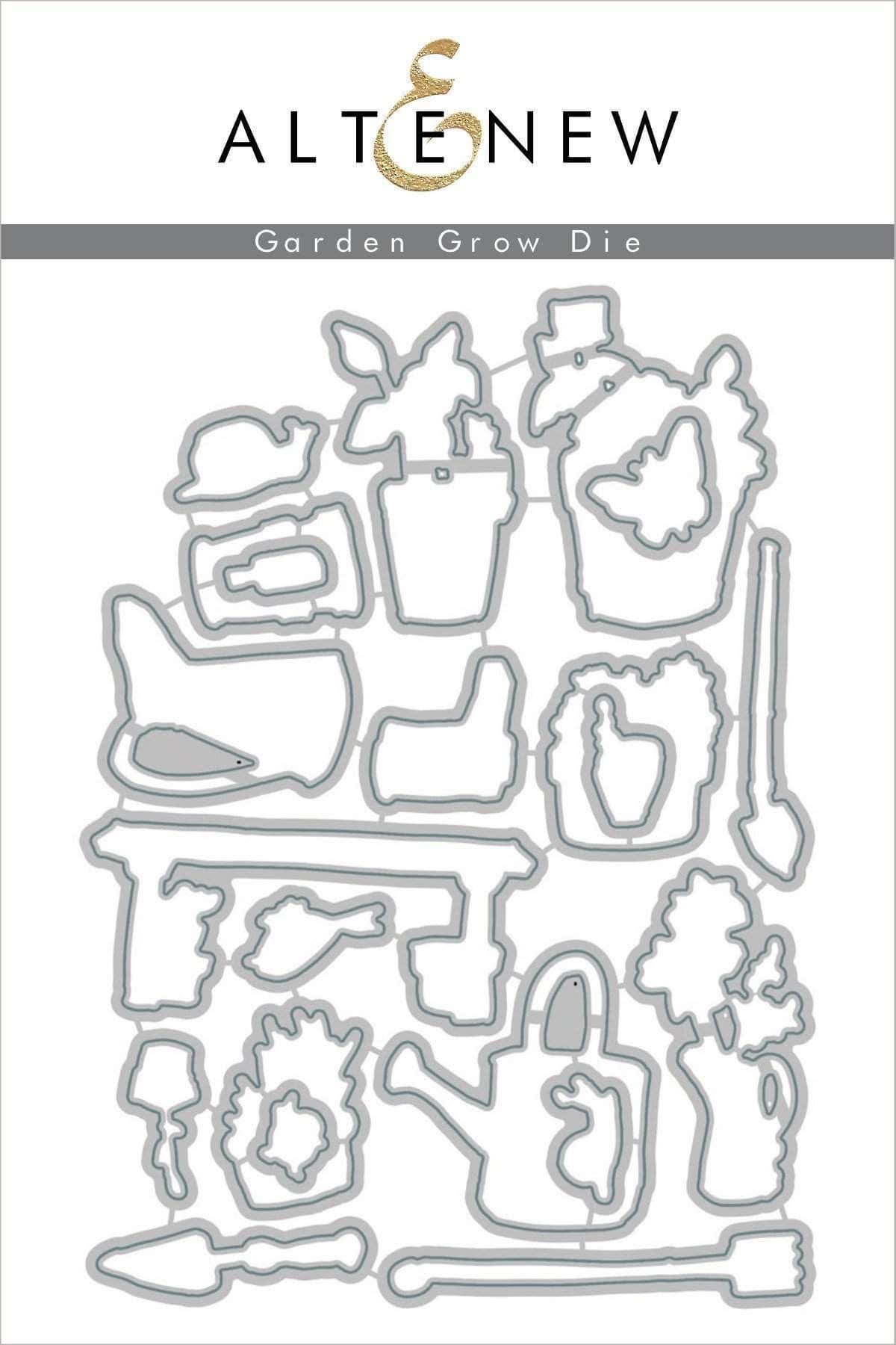 Garden Grow Stamp u0026 Die Bundle