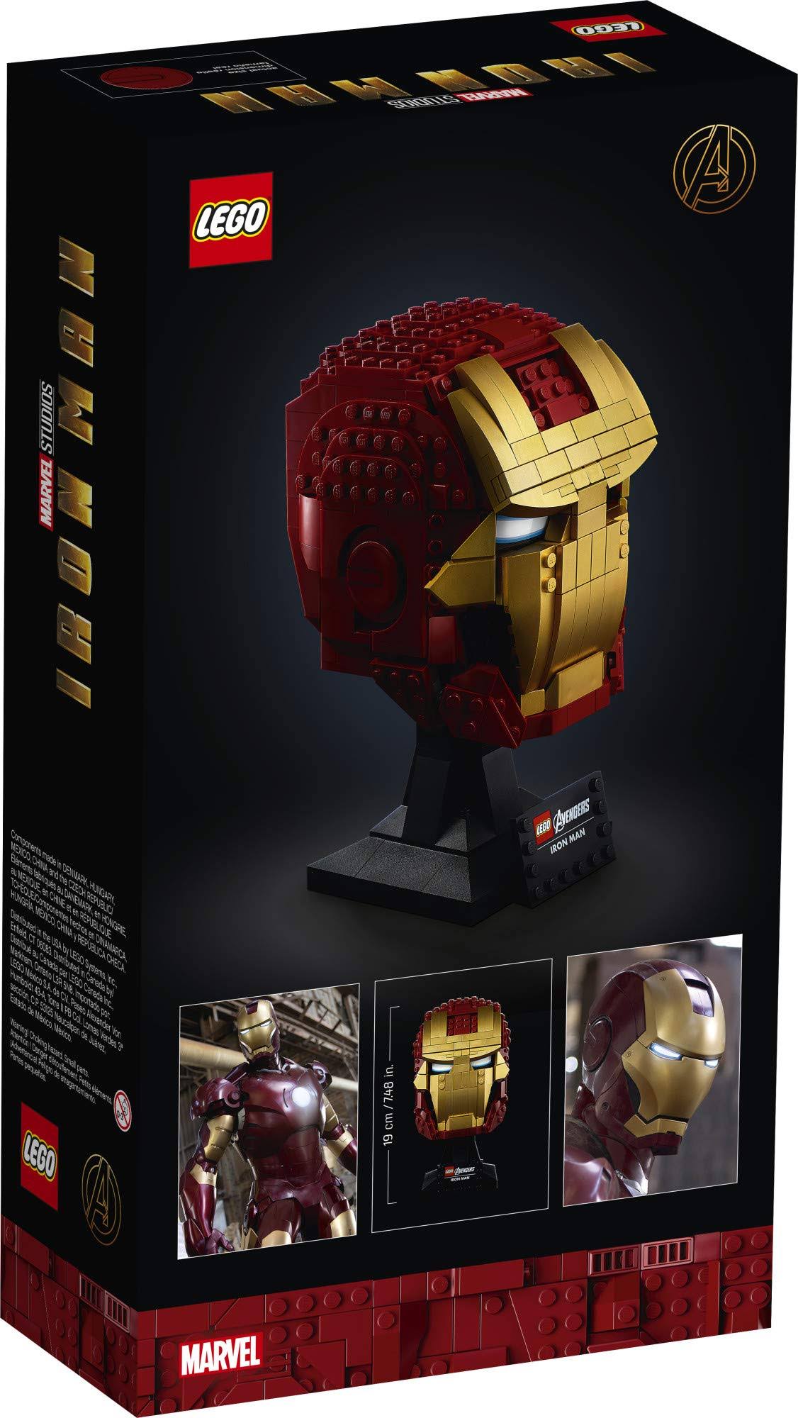 Lego Marvel Iron Man Helmet - 76165